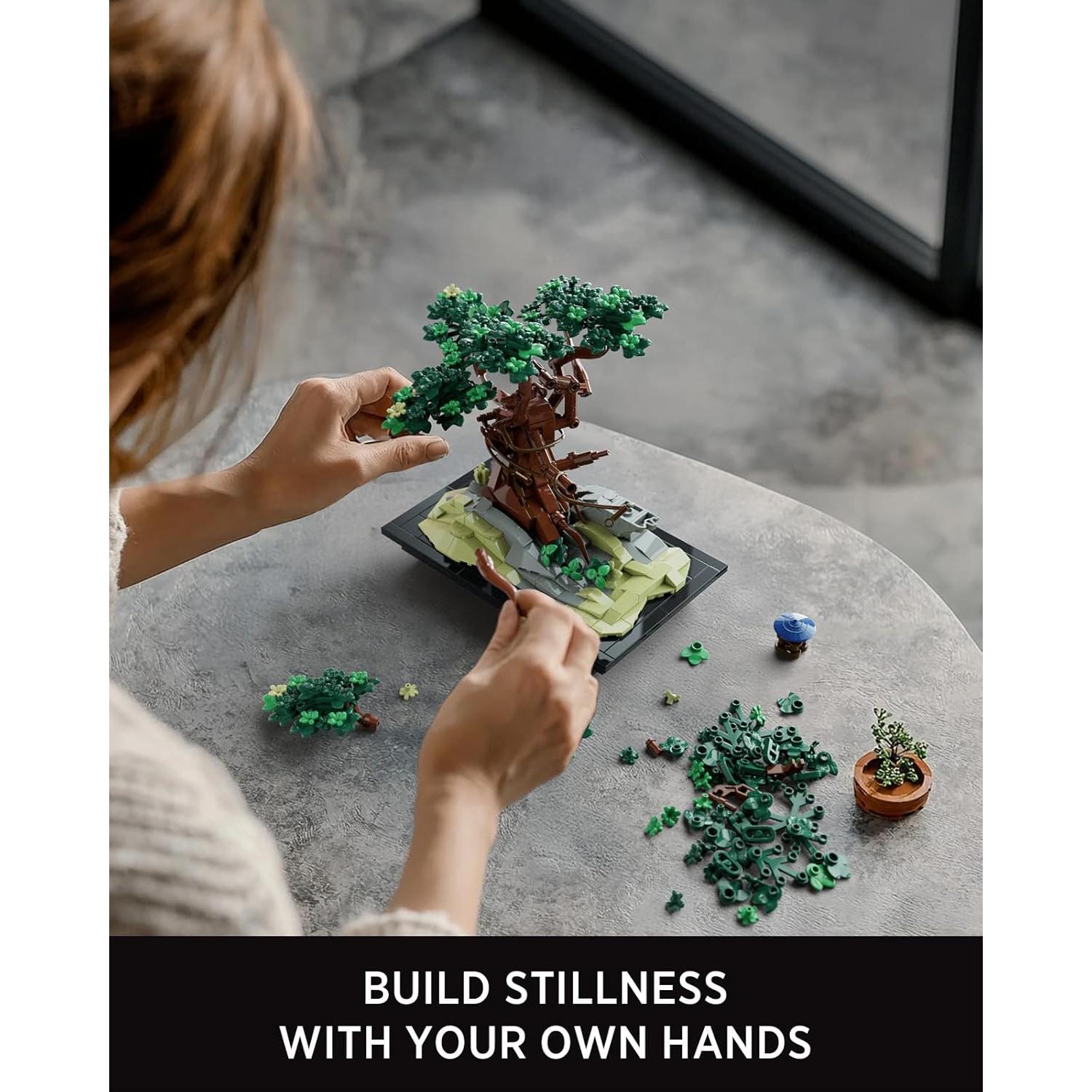 Set de Construcción Bonsai Nifeliz CHAN 733 Piezas Decorativo