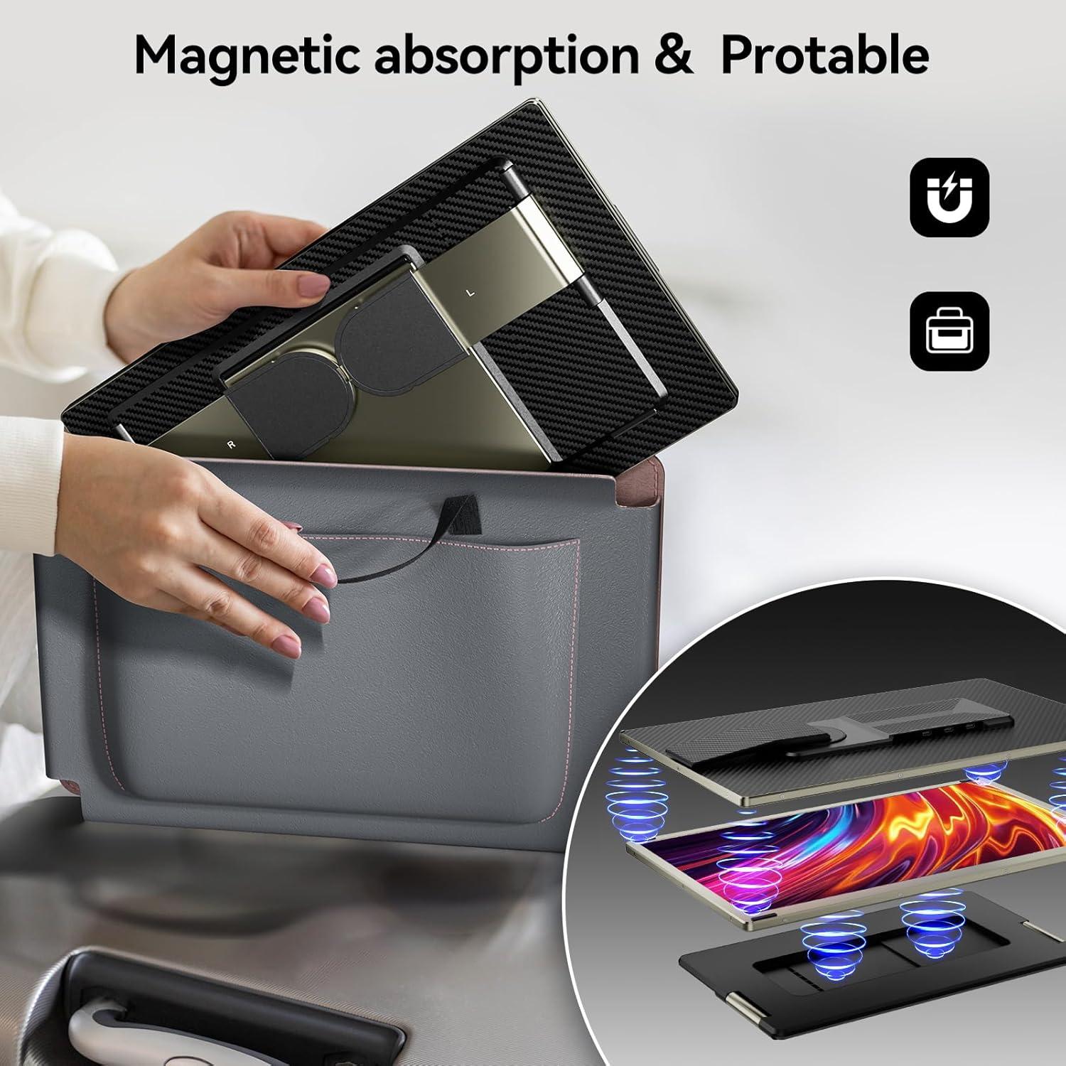 Extensor de Pantalla Triple Domyfan 15.6" FHD 1080P USB-C