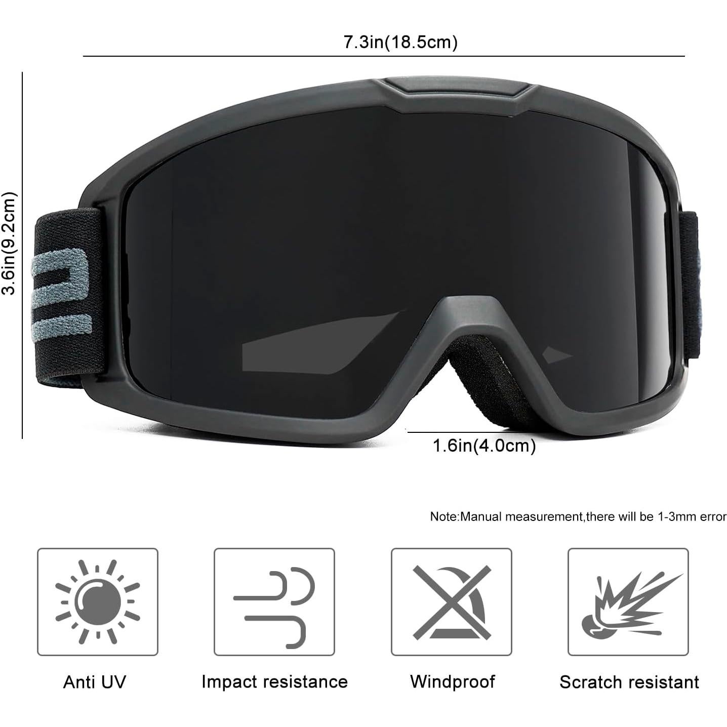 Gafas de Motocross VEWOE UV400 para ATV y Bicicleta