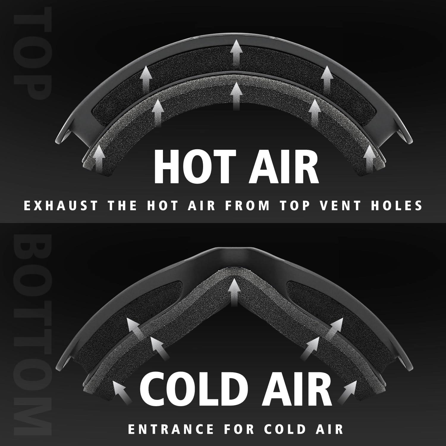 Gafas de Motocross VEWOE UV400 para ATV y Bicicleta