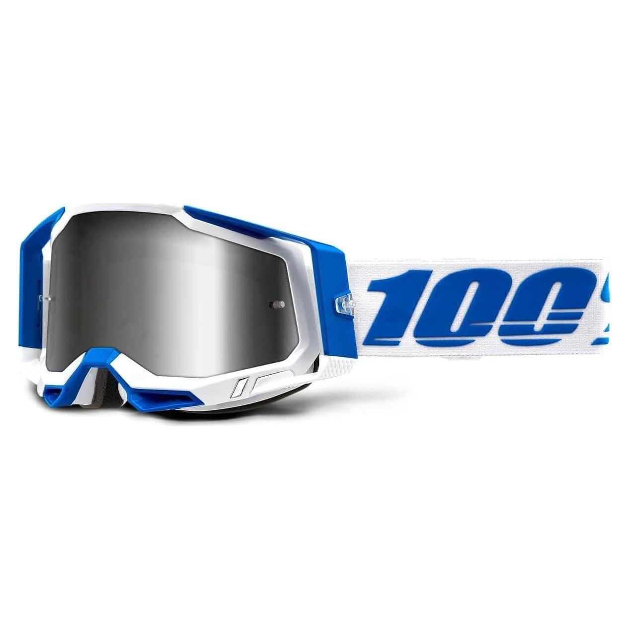 Gafas de Motocross 100% Racecraft 2 Adulto - Isola/Flash Silver