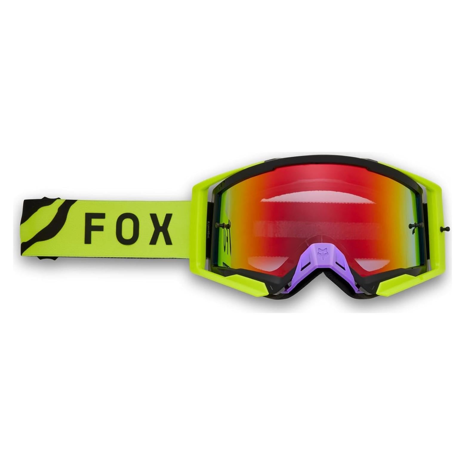 Gafas de Motocross Fox Racing Airspace Unisex - Negro/Amarillo