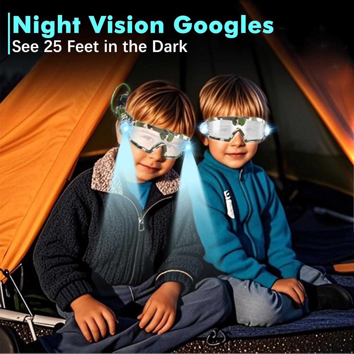 Gafas de Visión Nocturna para Niños SportsVoutdoors LED Ajustables