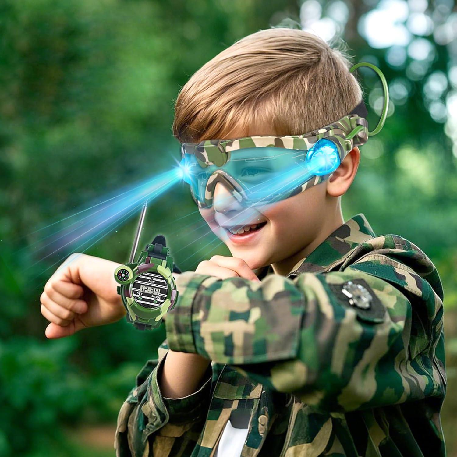 Gafas de Visión Nocturna para Niños SportsVoutdoors LED Ajustables