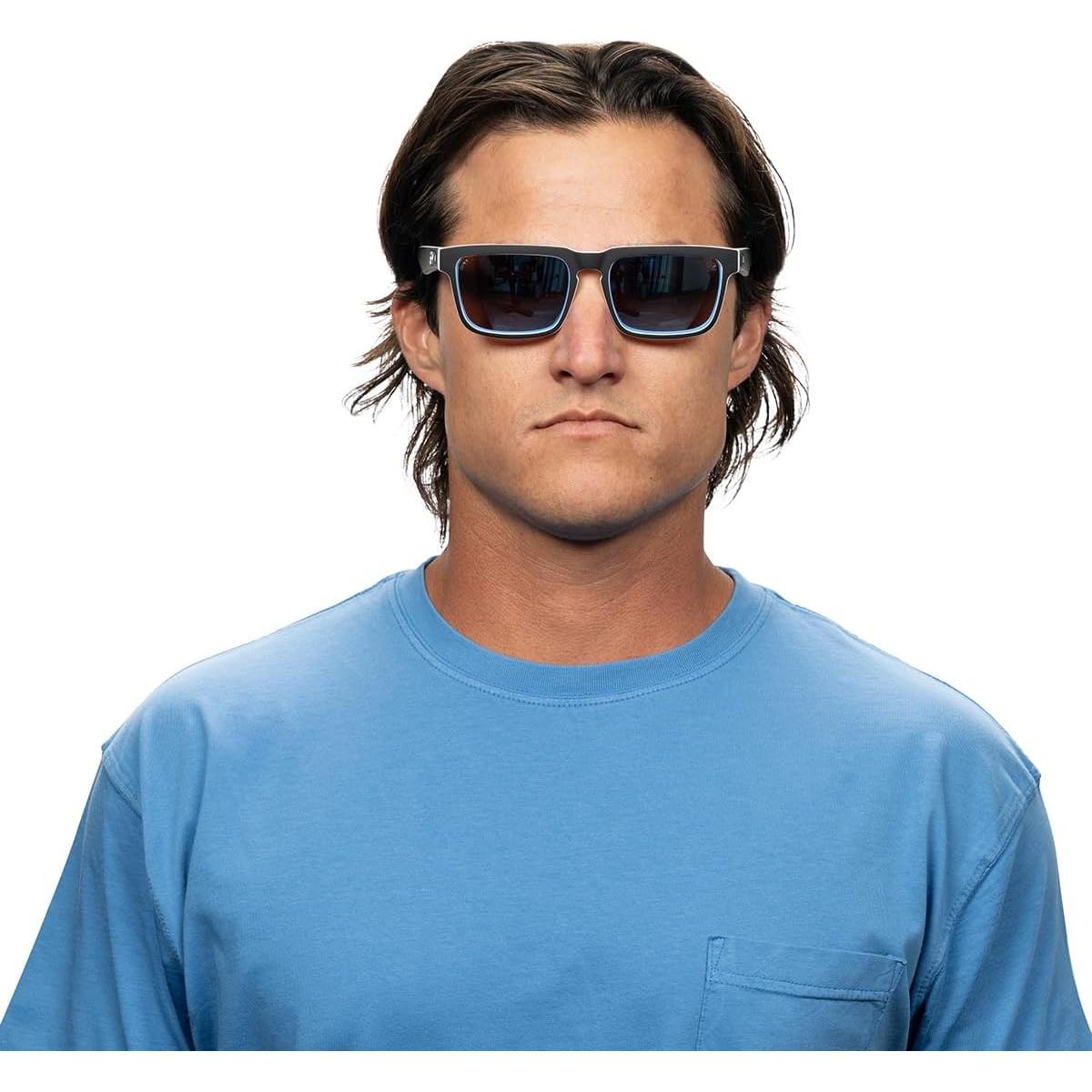 Gafas de sol Spy Optic Helm para mujeres - Negro Mate Suave