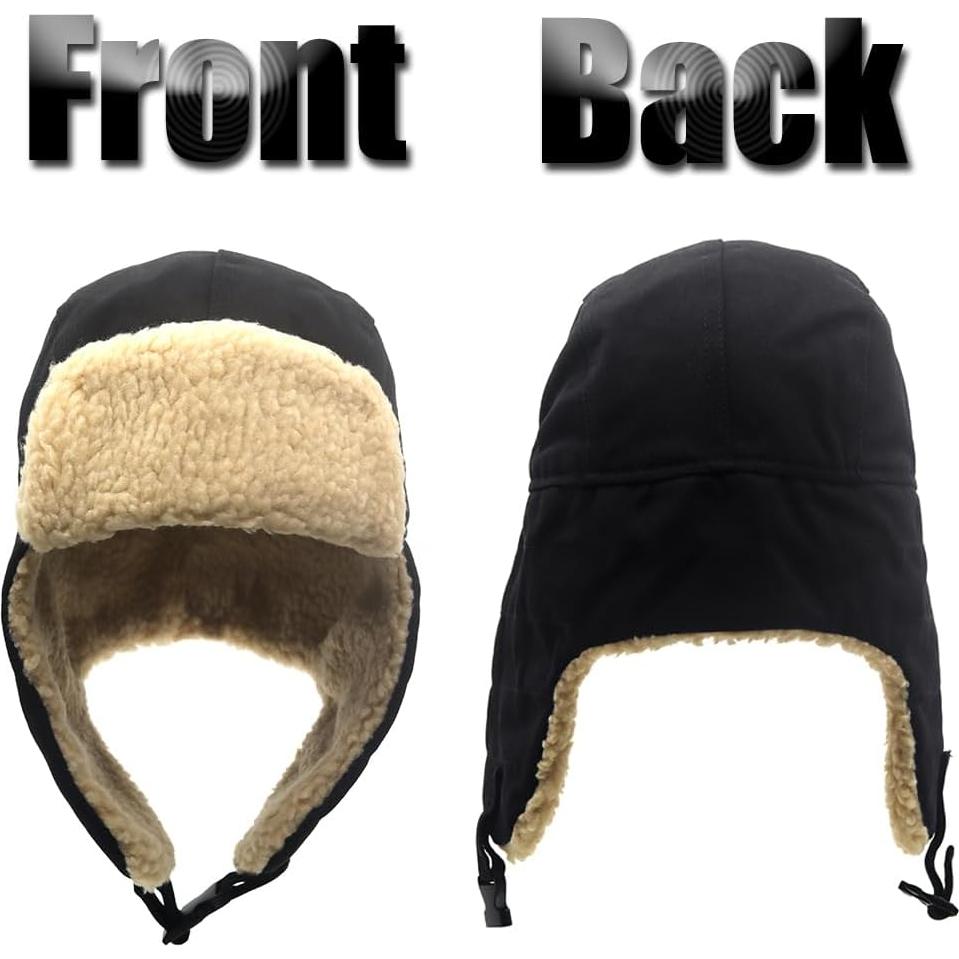 Gorro de Piloto Aviador Vintage Cuhubyup con Gafas y Orejeras