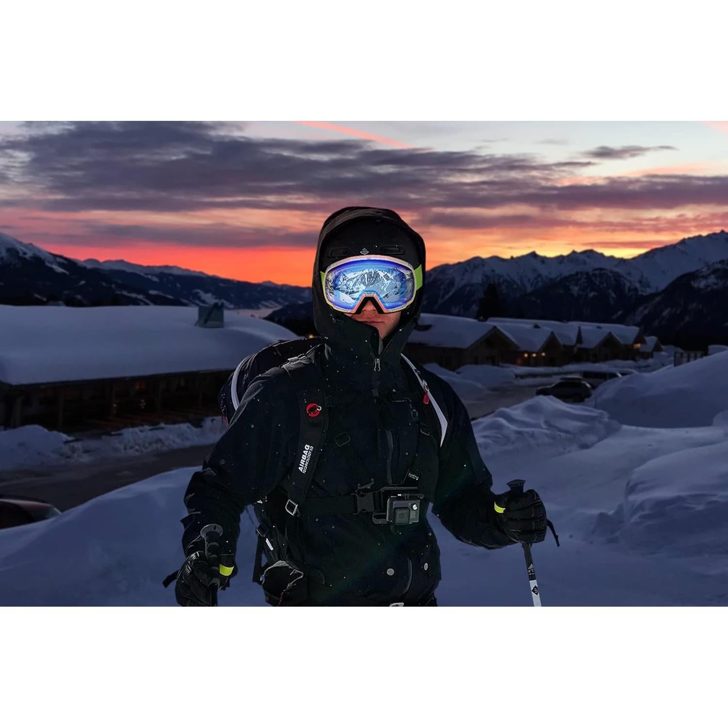 Gafas de Esquí FEISEDY OTG UV 100% Protección - Unisex