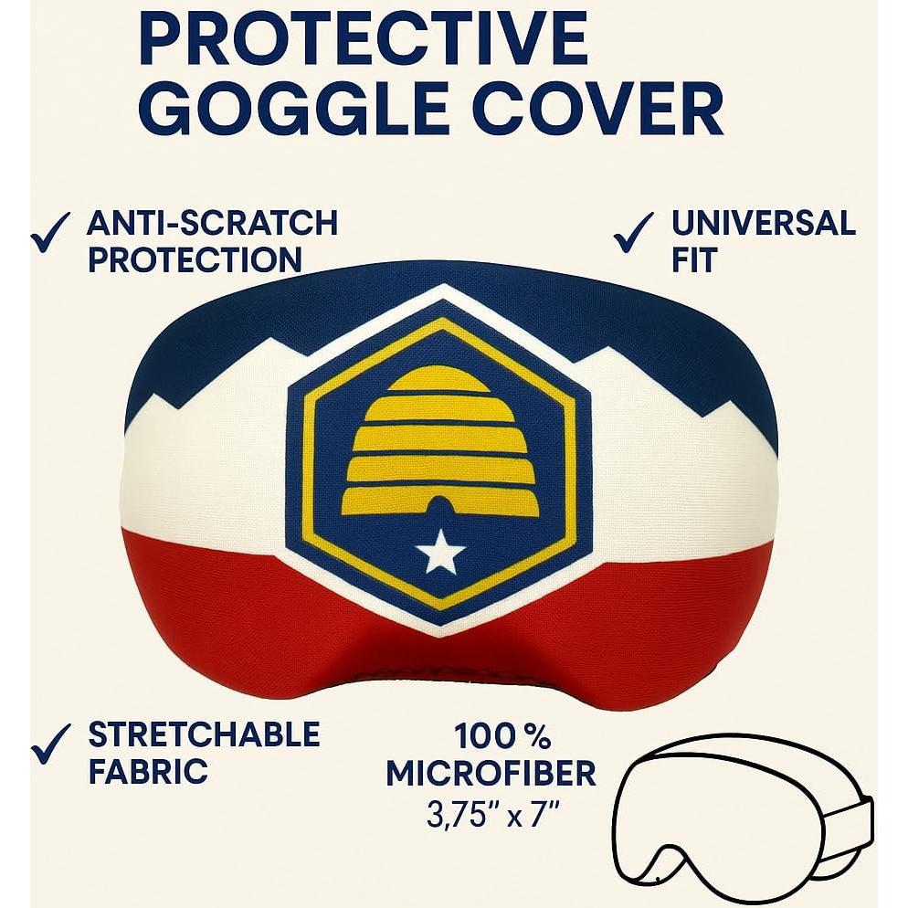 Funda de Gafas de Microfibra Utah - Ajuste Estirable Anti-Rayas