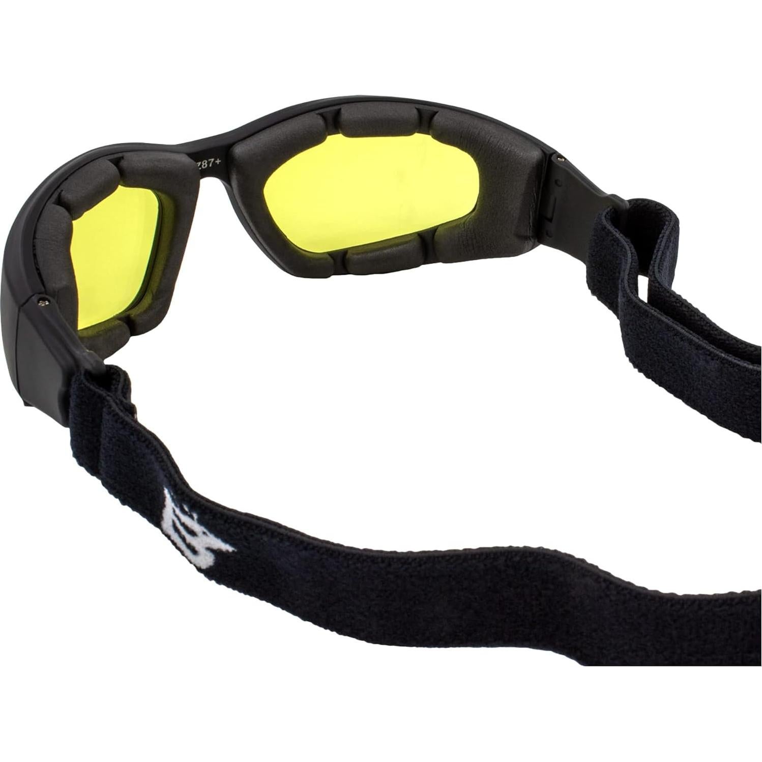 Gafas de seguridad Birdz Eyewear Soar - 2 pares, marcos negros