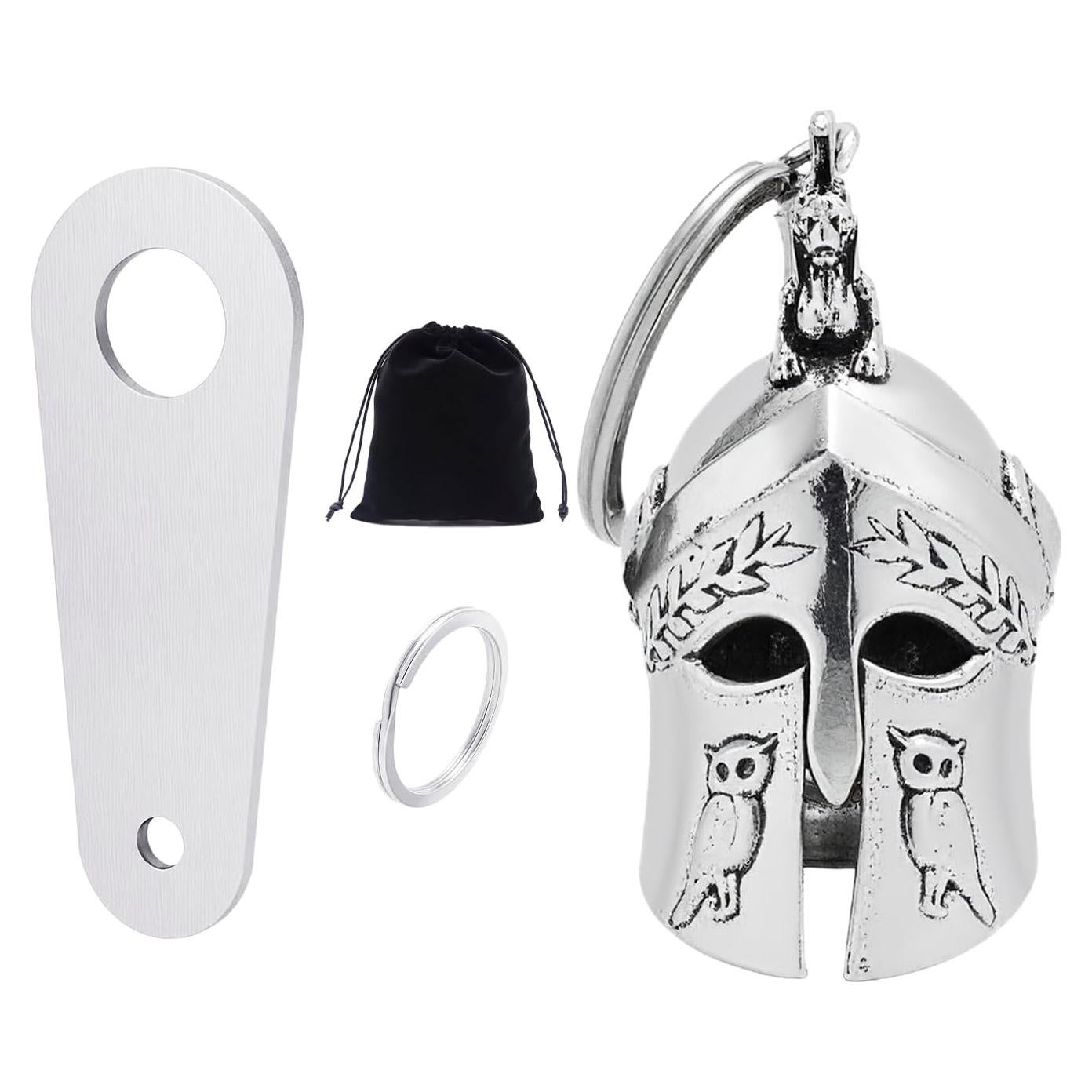 Campana Gremlin de Motocicleta - Accesorio de Suerte Gladiador