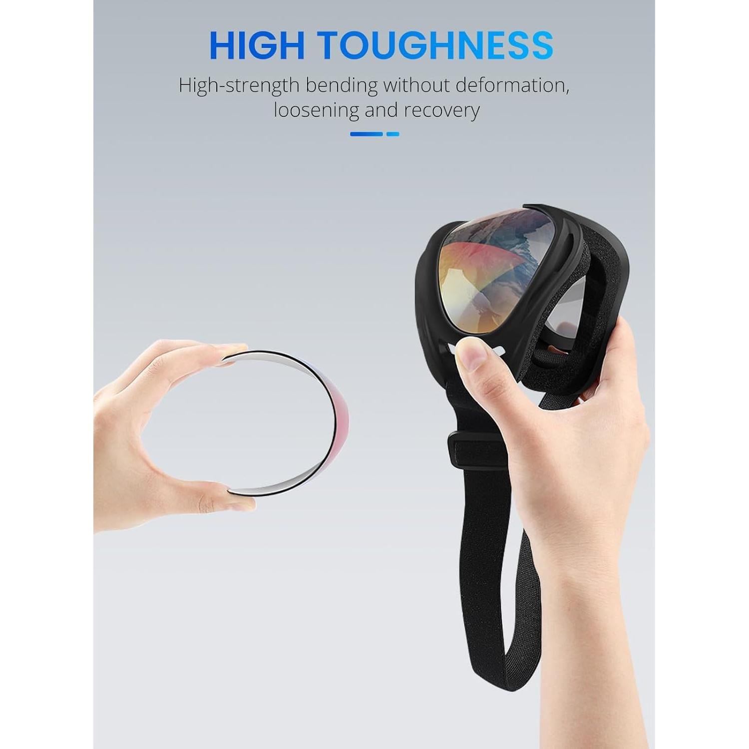 Gafas de Motocicleta ATV y Motocross UV400 Antiempañante