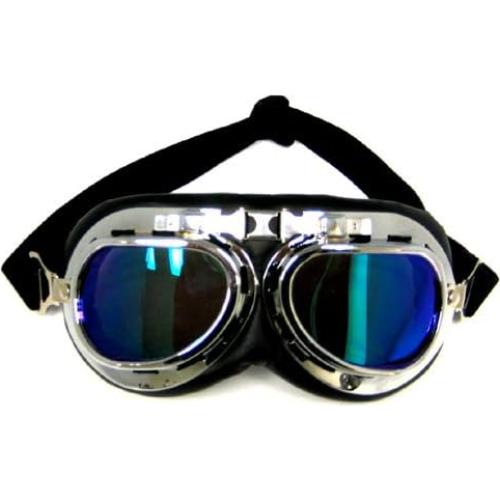 Gafas de carrera Power Gear Motorsports plegables con lente clara