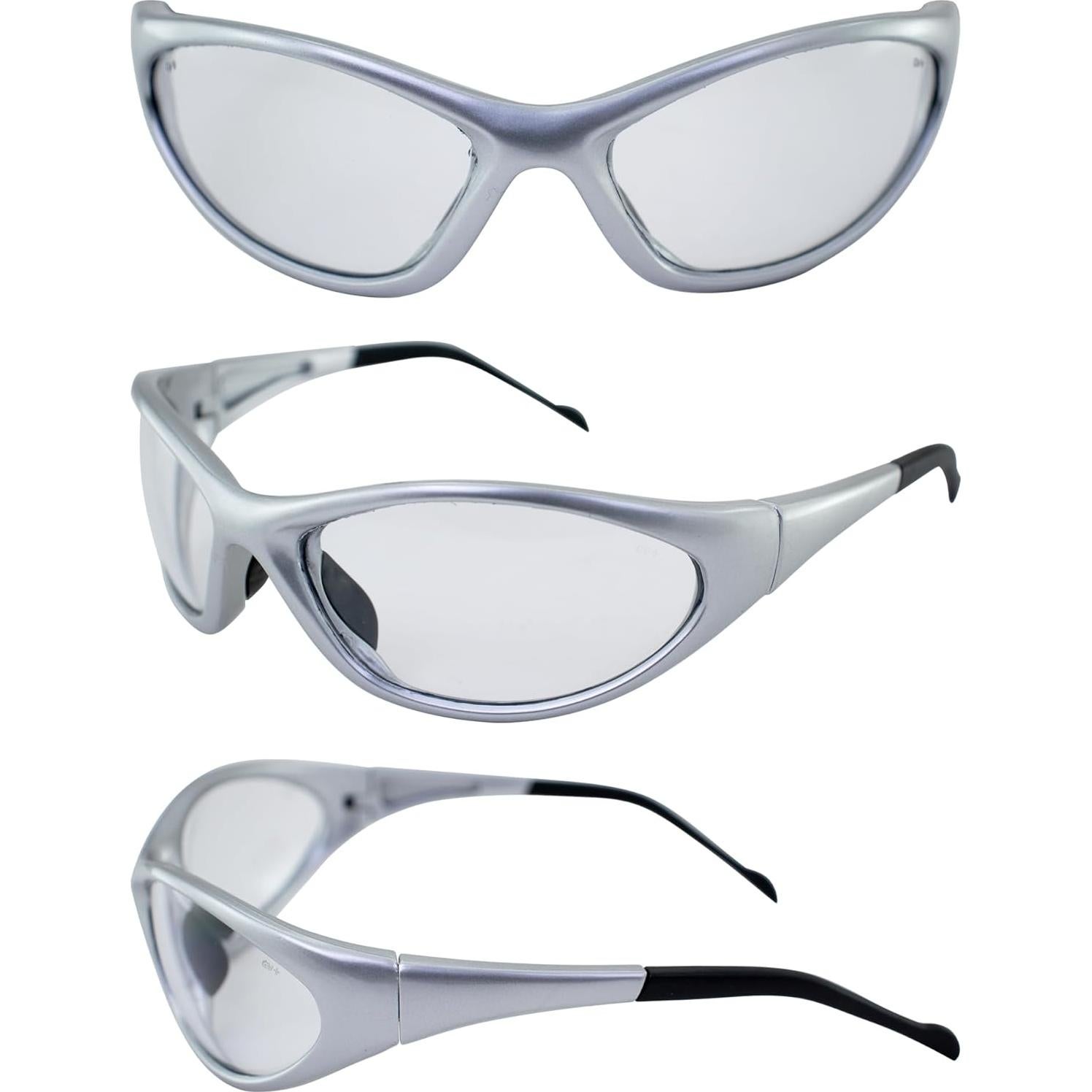 Gafas de Seguridad Global Vision Reflex con Lentes Transparentes