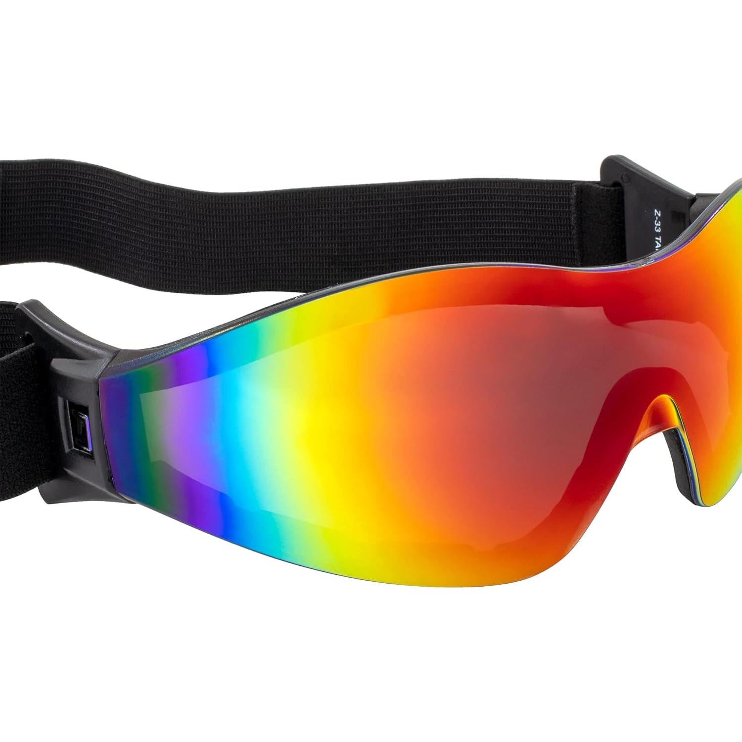 Gafas de Seguridad Antivaho Global Vision Z-33 Lente Roja