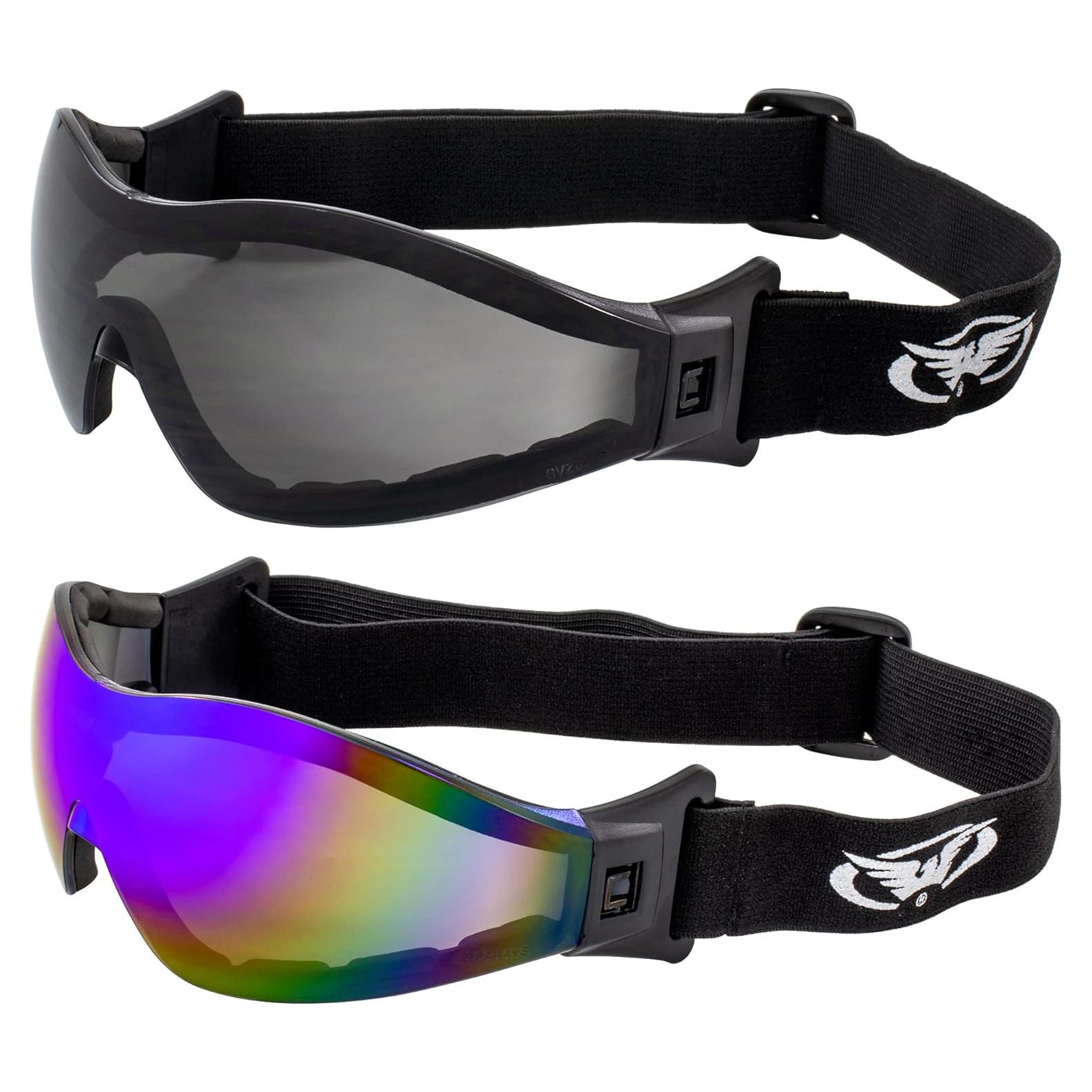 Gafas de Motocicleta y Paracaidismo Global Vision Z-33 2 Pares