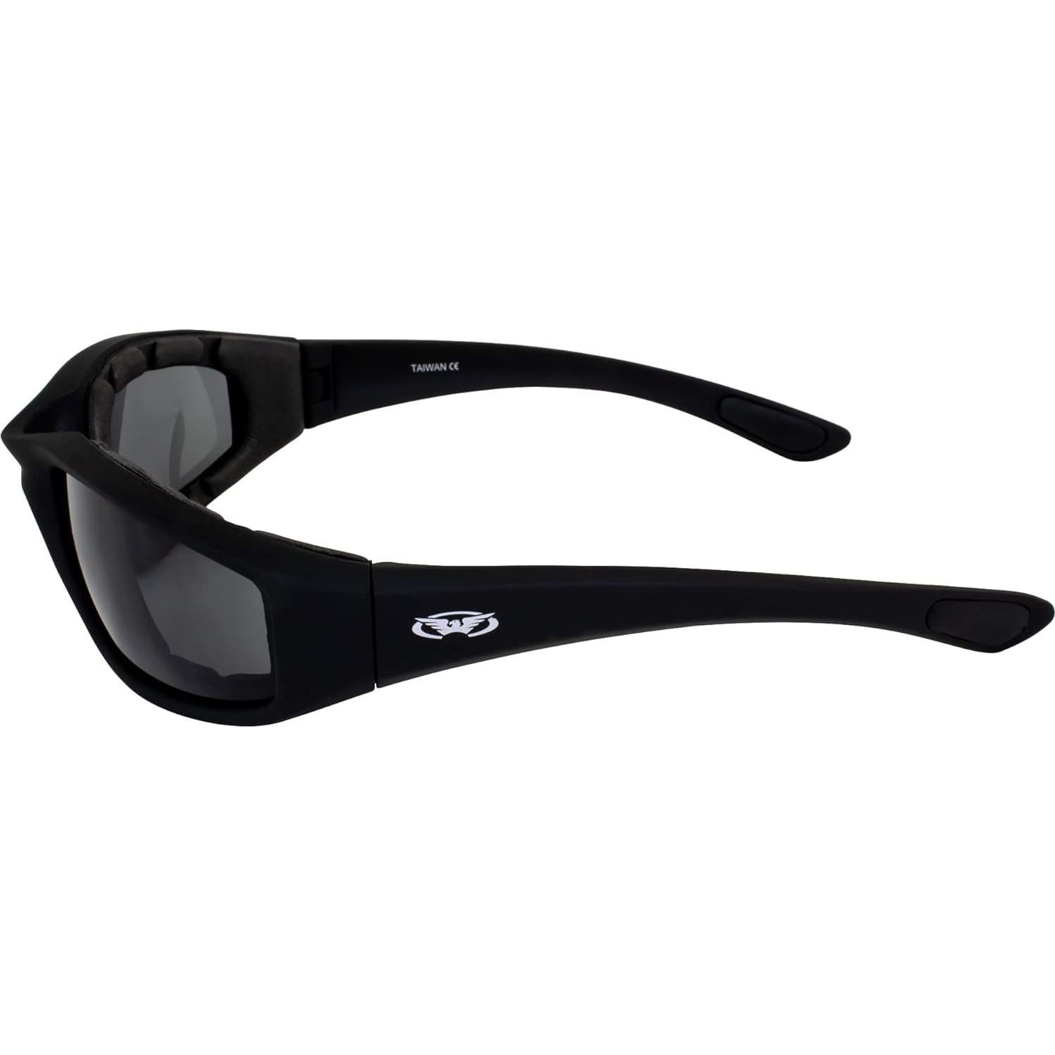 Gafas de Motocicleta Global Vision Kickback - 2 Pares, Acolchadas