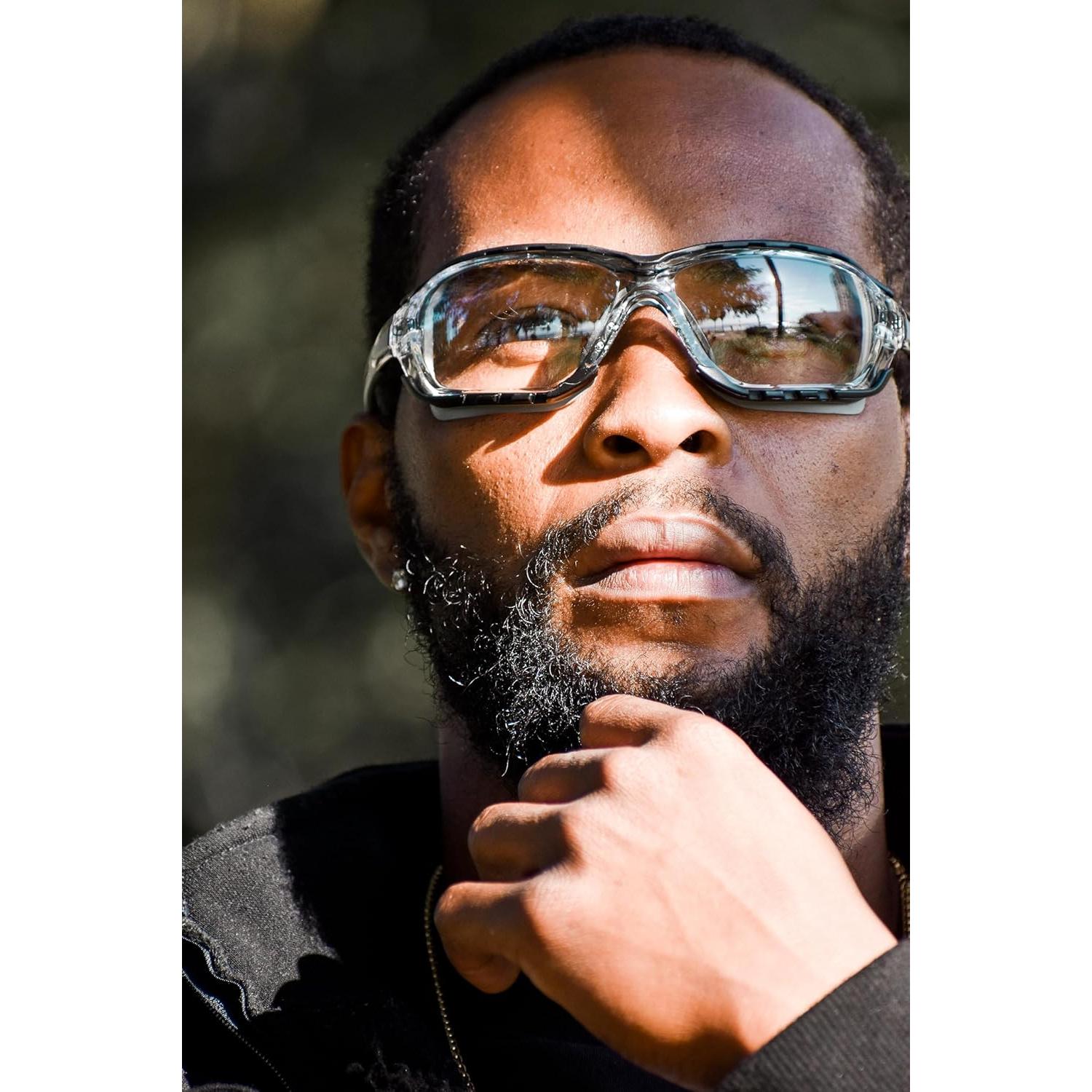 Gafas de sol deportivas Global Vision Octane Anti-Fog rojas