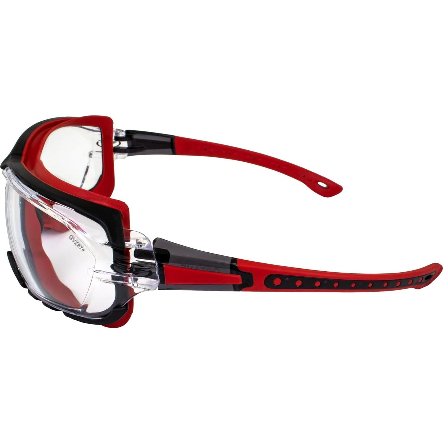 Gafas de sol deportivas Global Vision Octane Anti-Fog rojas