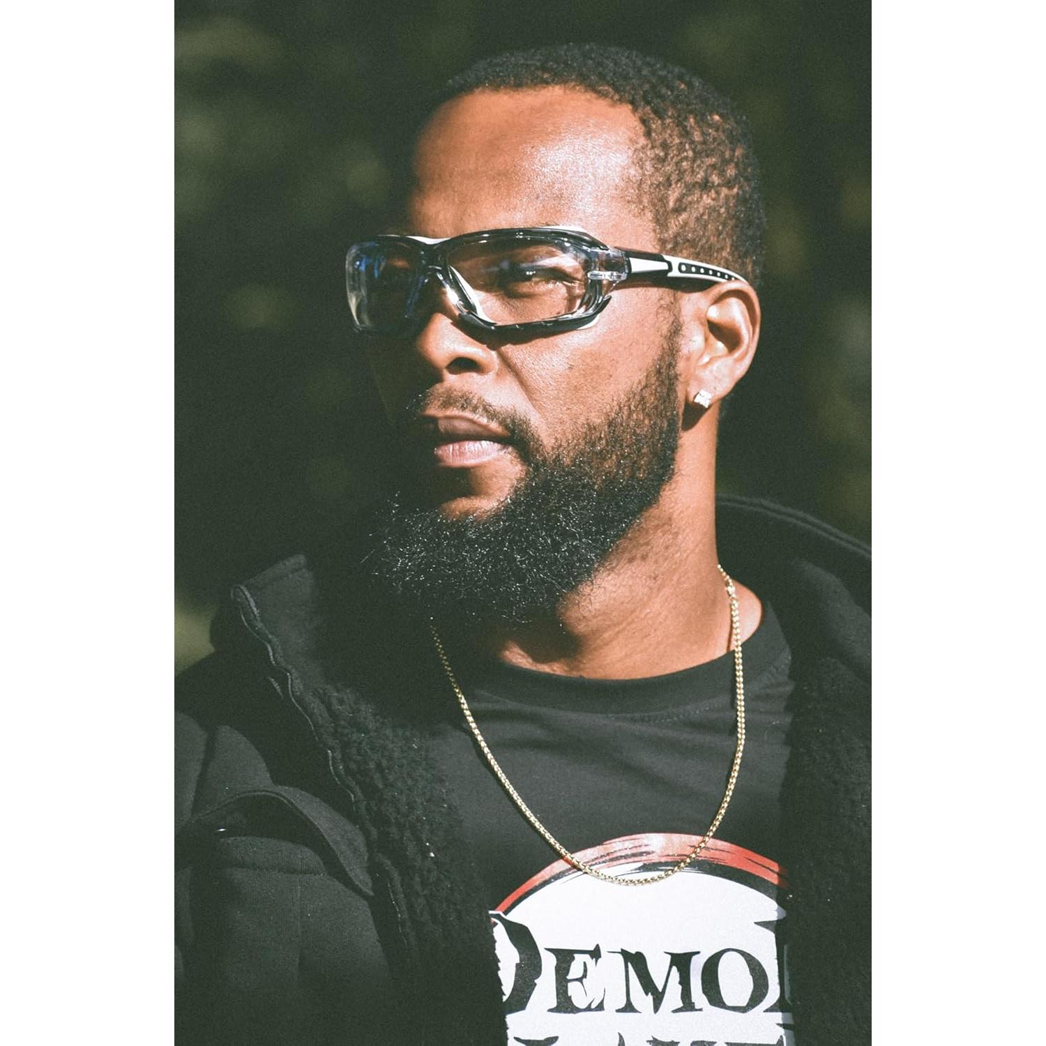 Gafas de sol deportivas Global Vision Octane Anti-Fog rojas