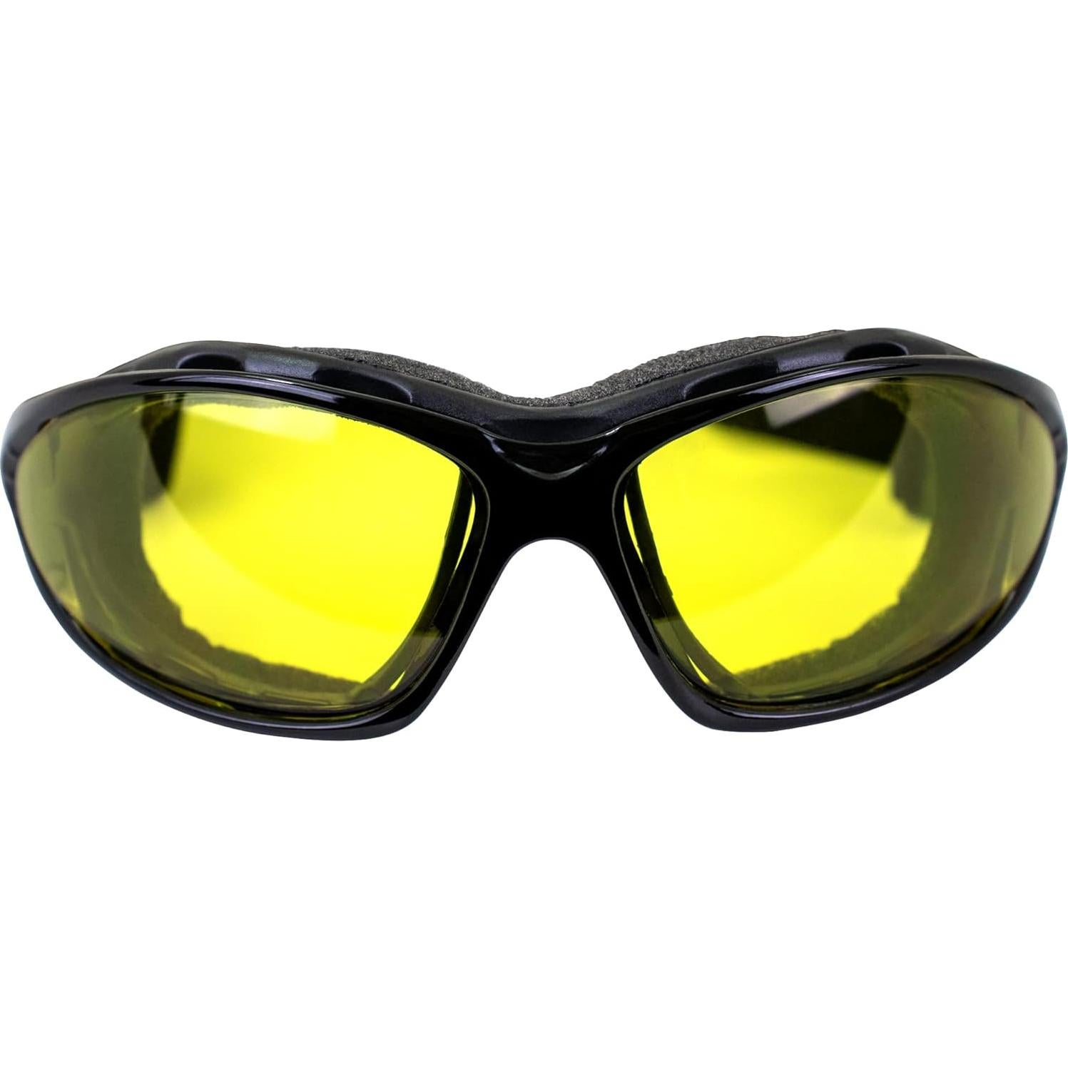 Gafas de sol Thrasher Birdz acolchadas unisex con lentes amarillos