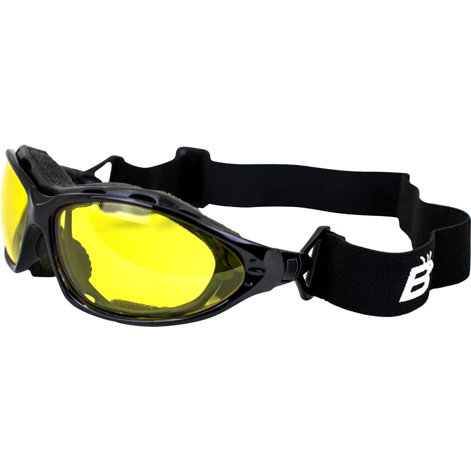 Gafas de sol Thrasher Birdz acolchadas unisex con lentes amarillos