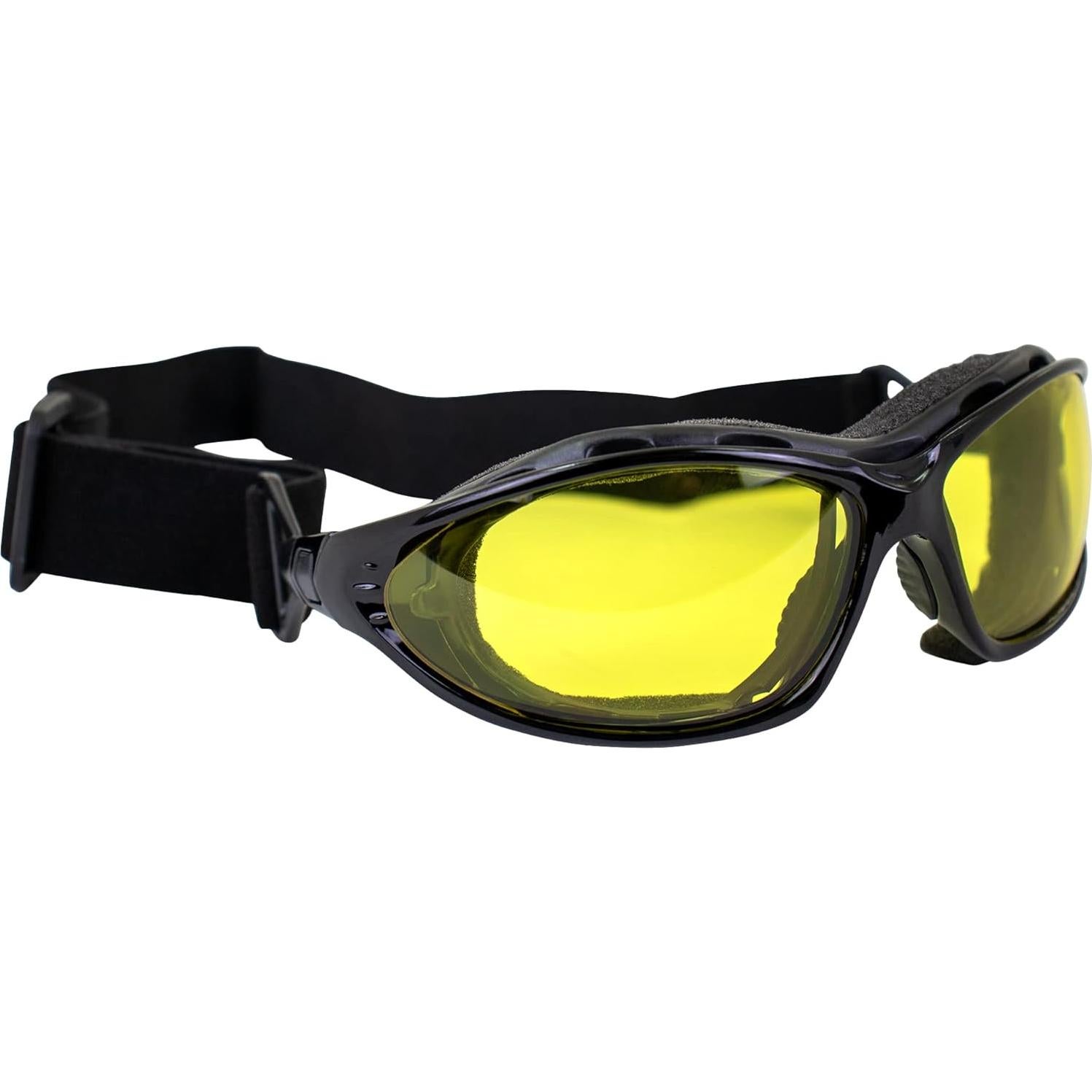 Gafas de sol Thrasher Birdz acolchadas unisex con lentes amarillos