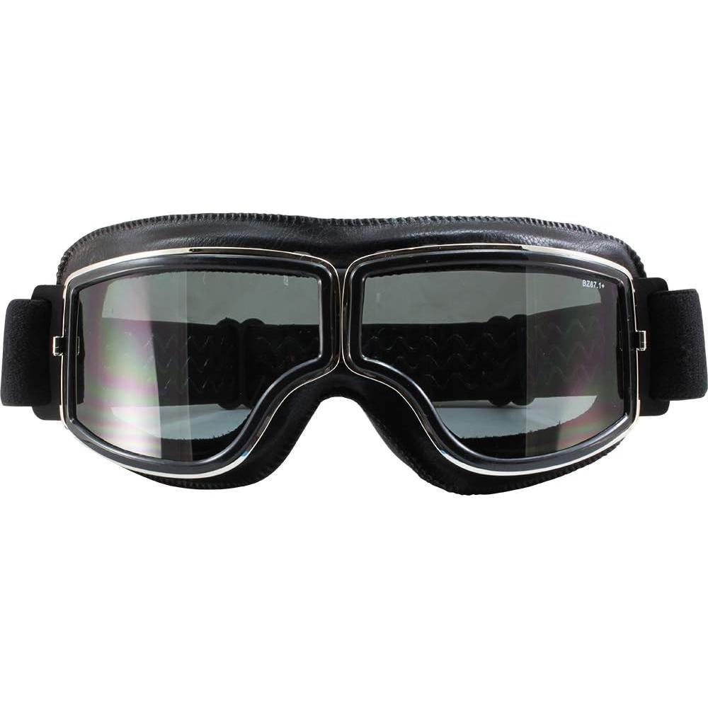 Gafas de Motocicleta Birdz Condor Negro Lente Ahumado