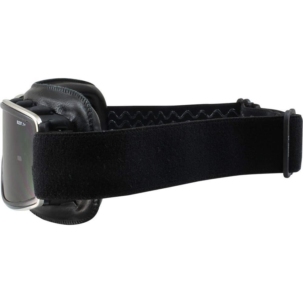 Gafas de Motocicleta Birdz Condor Negro Lente Ahumado