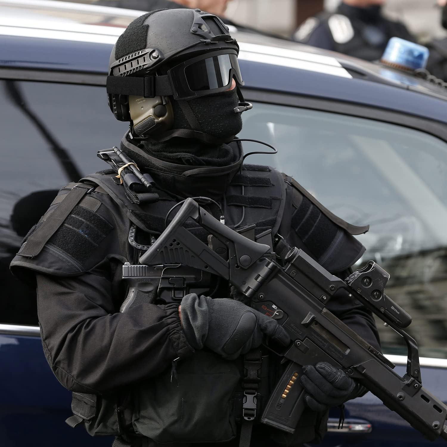 Gafas Tácticas SPOSUNE con 3 Lentes Intercambiables UV400