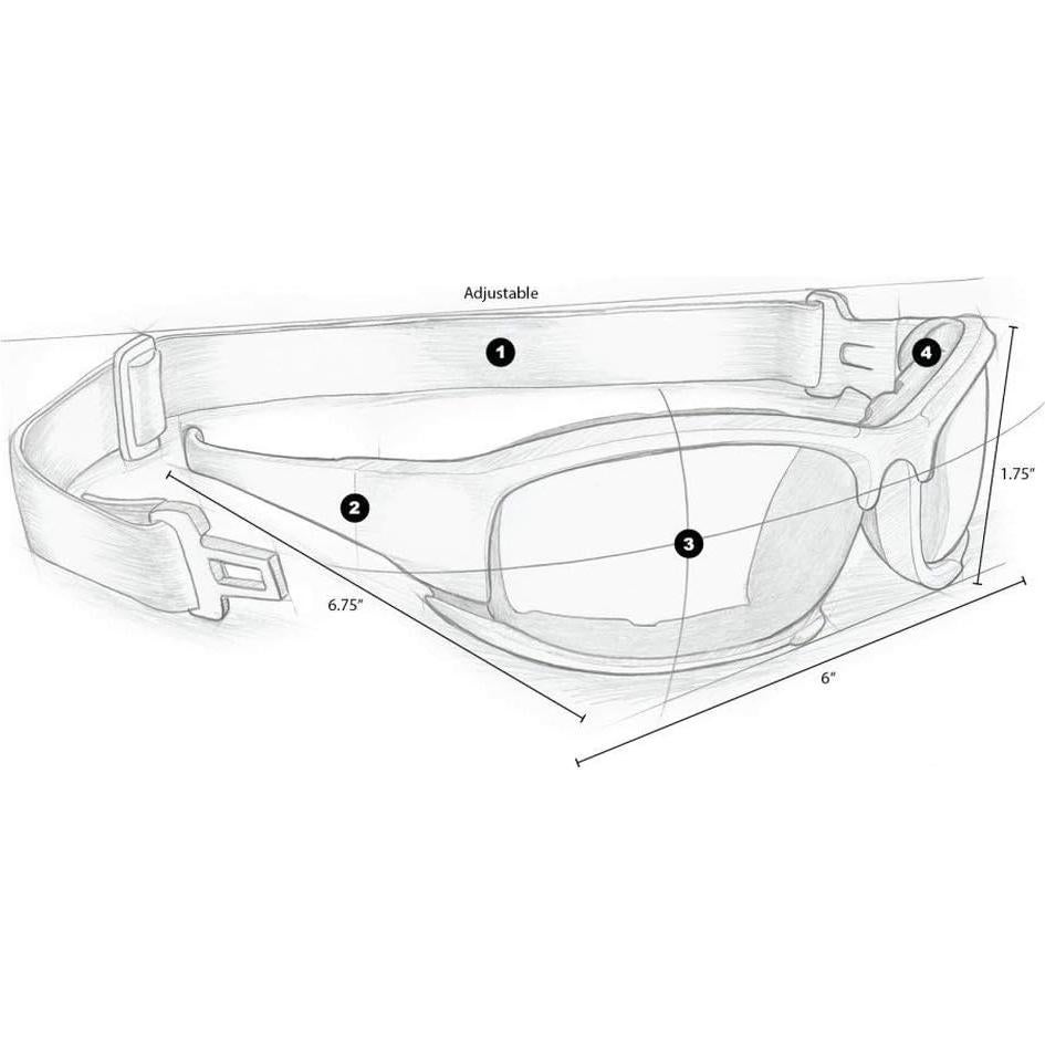 Gafas de sol fotocromáticas híbridas Epoch Eyewear con estuche