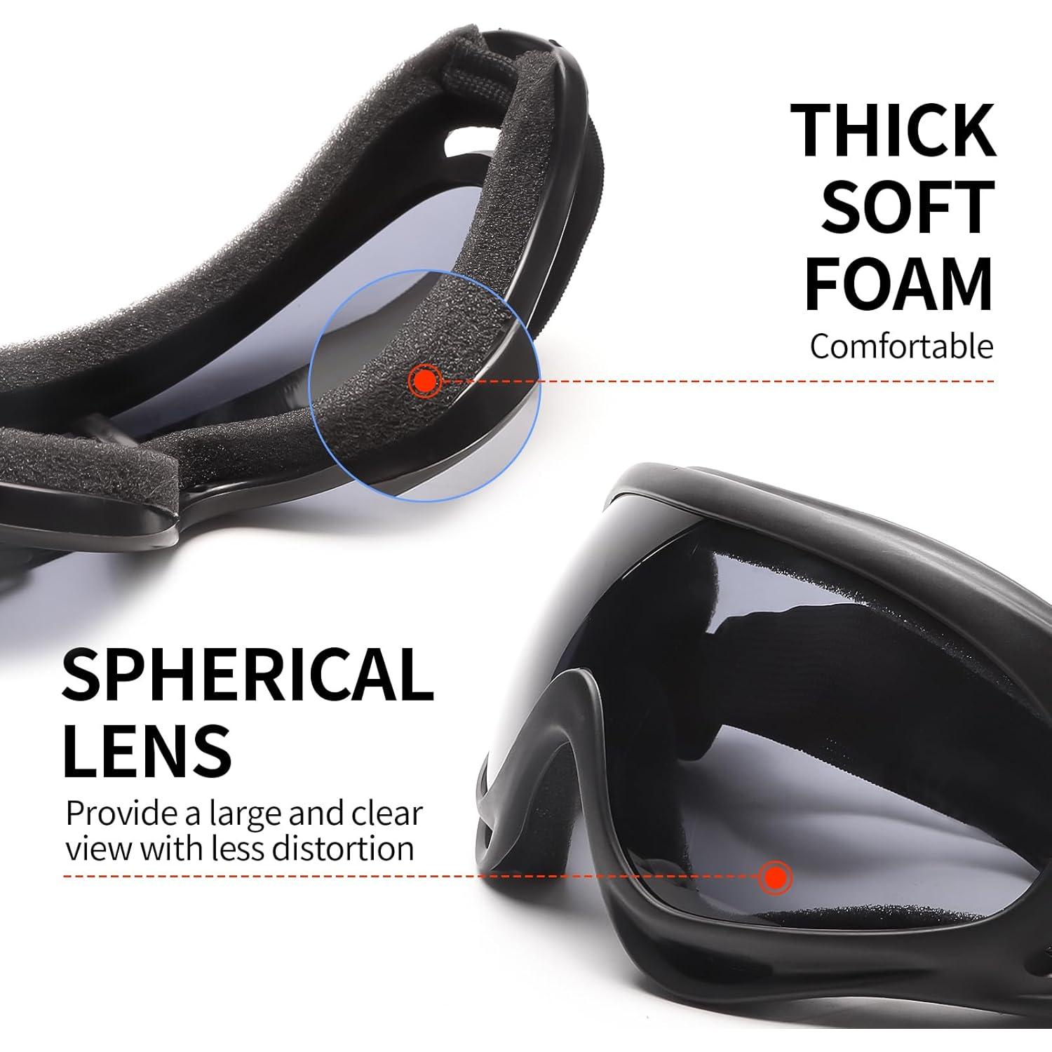 Gafas de Esquí y Motocicleta Ajustables para Todos