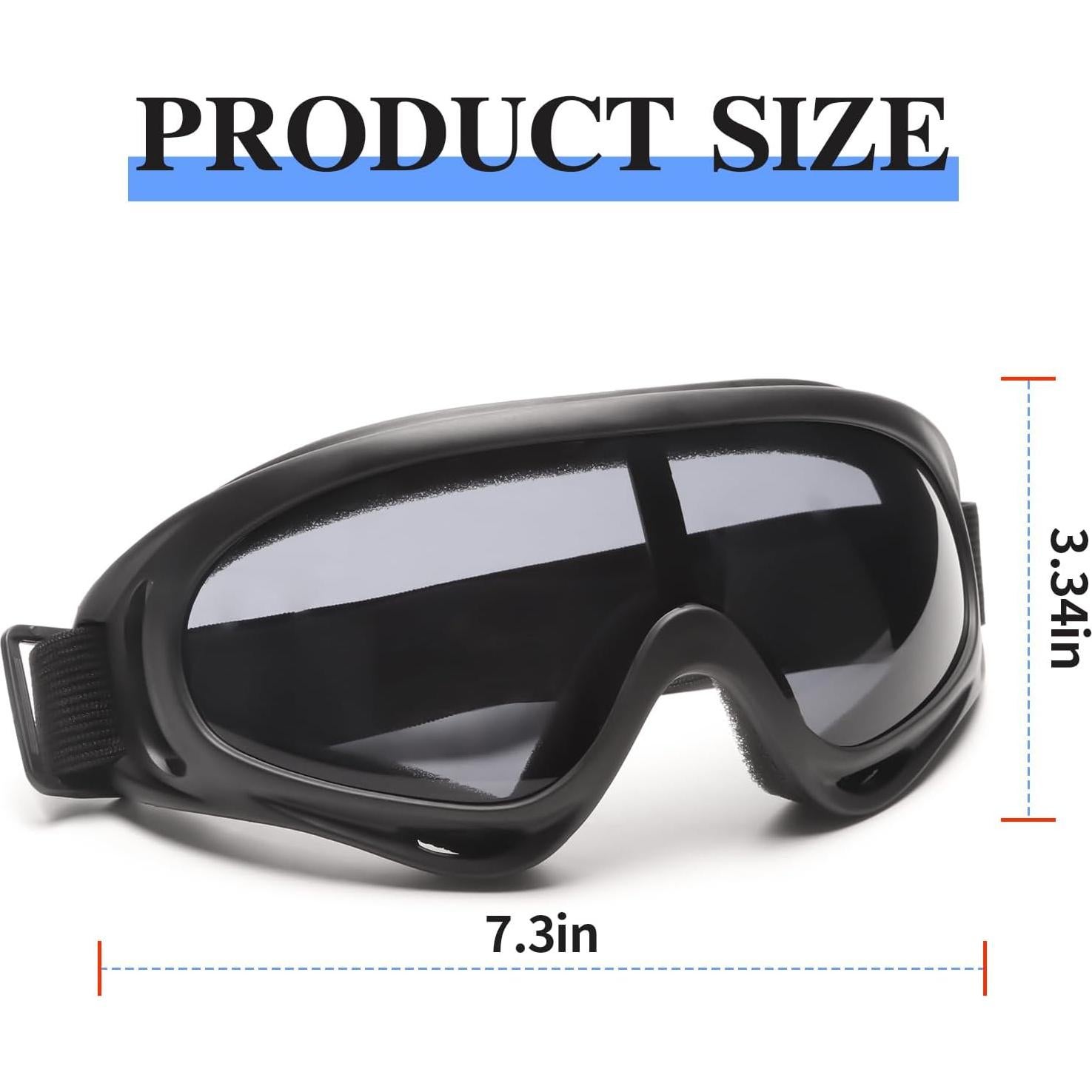 Gafas de Esquí y Motocicleta Ajustables para Todos