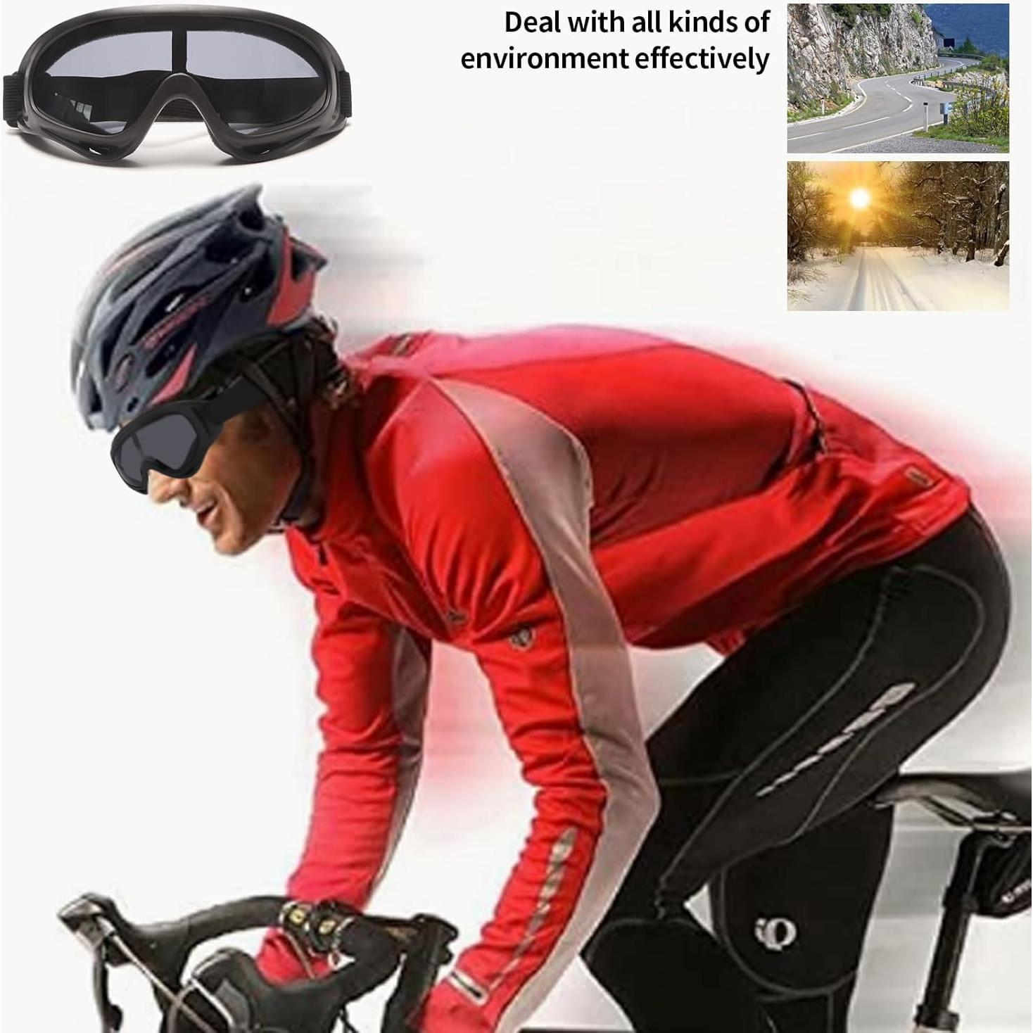 Gafas de Esquí y Motocicleta Ajustables para Todos