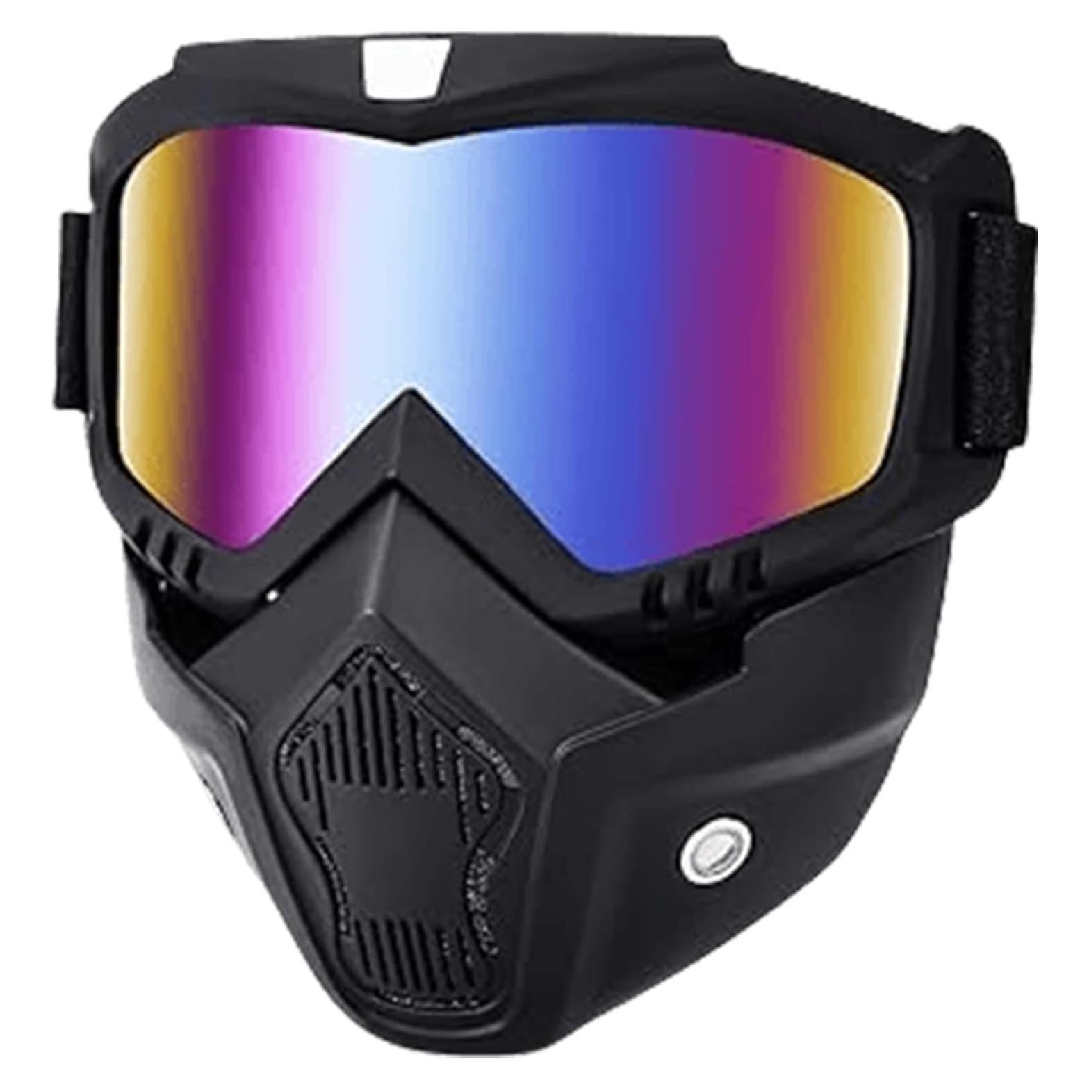 Motorcycle Goggles for Dirt Bike, ATV & Offroad - UV400 Anti-Fog, Adjustable Strap, Unisex for Men, Women & Youth