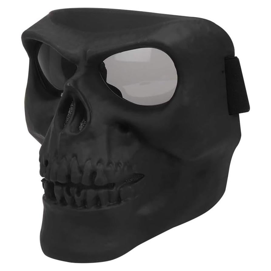 Máscara de Calavera Flantor para Airsoft y Paintball - Negro