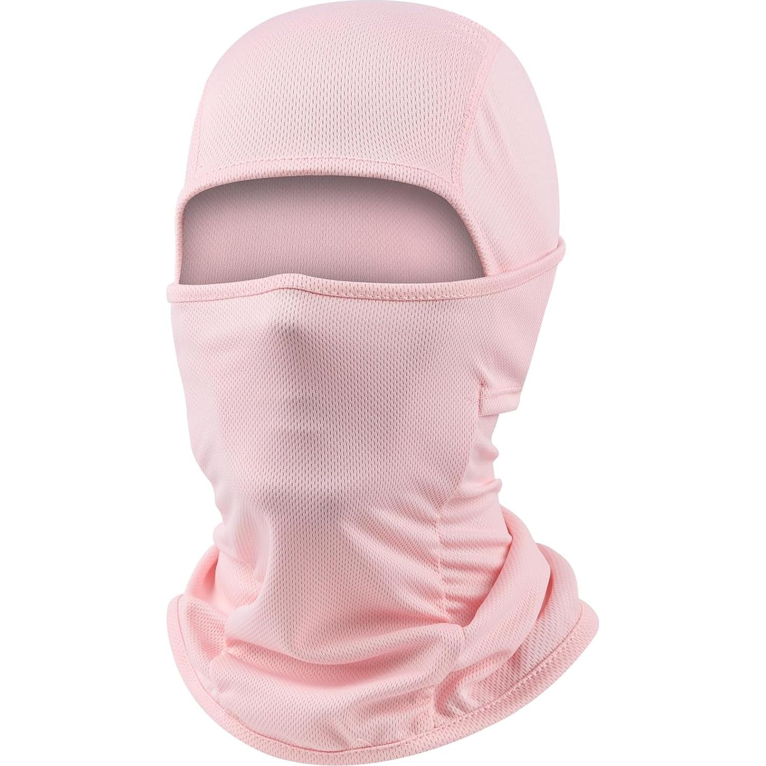 Gafas de ATV y máscara de balaclava Unisex - Rosa