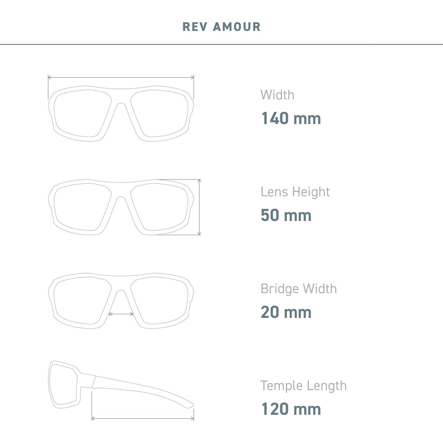Gafas de Seguridad REV Amour Z87+ UV400 para Trabajo y Aire Libre