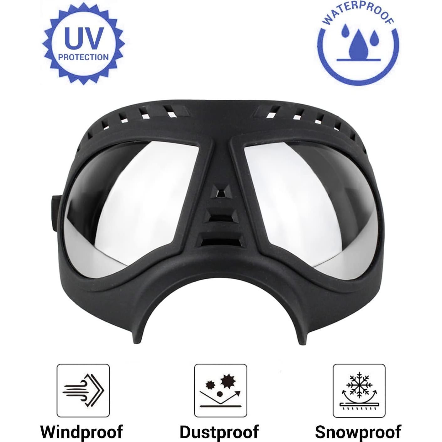 Gafas de Sol para Perros Namsan Grandes UV400 Ajustables