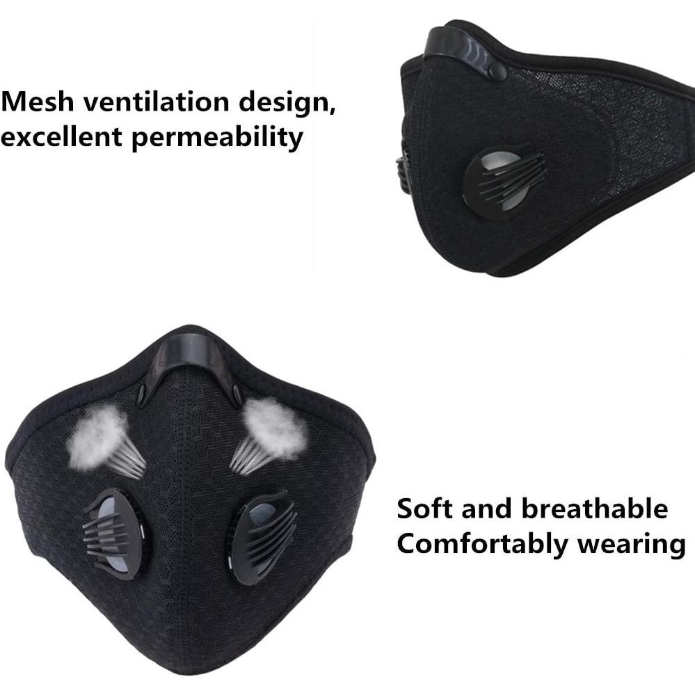 Conjunto de Gafas de Seguridad Nainsect + 2 Mascarillas Carbón