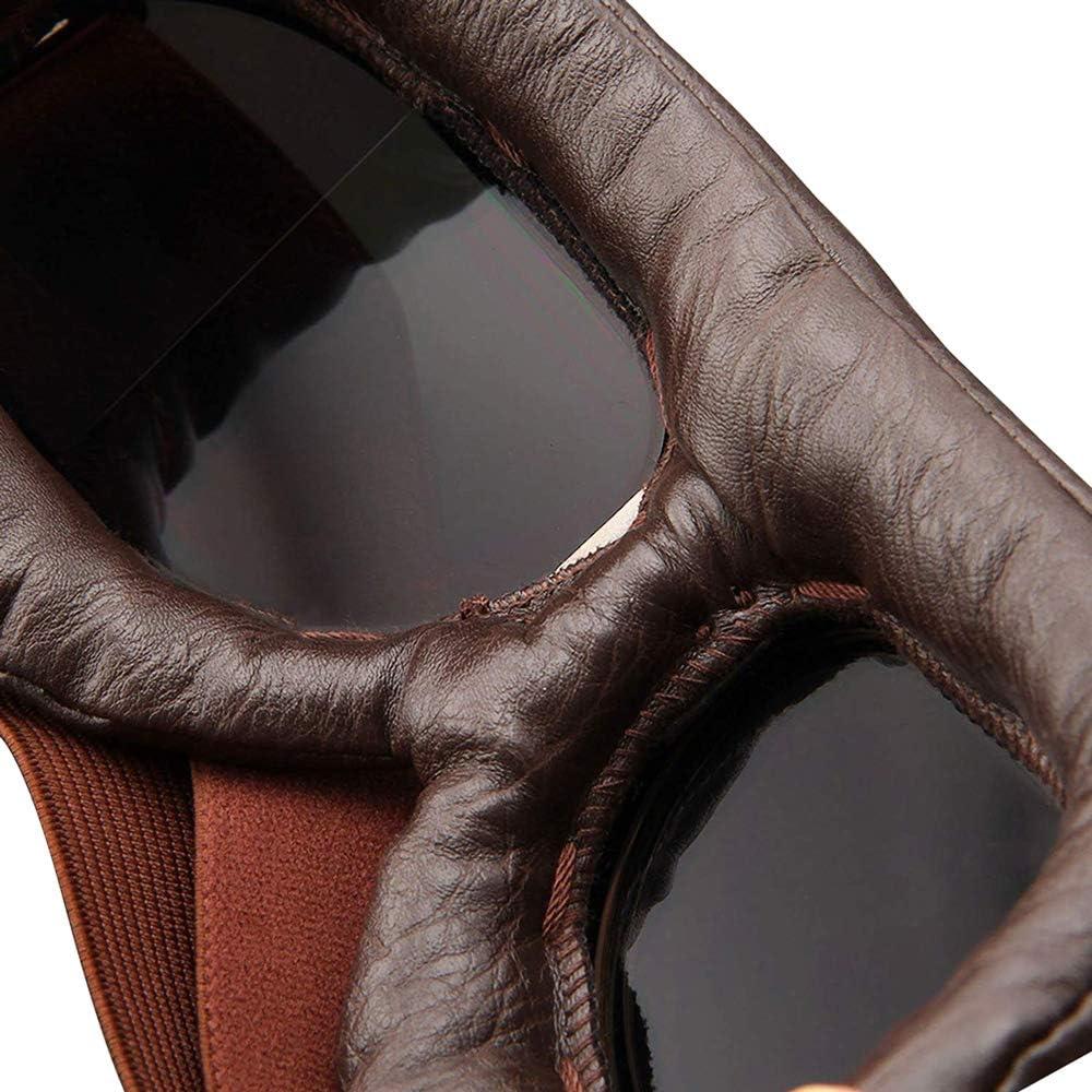 Paquete de 3 Gafas Vintage Peicees para Motocicleta y Bicicleta