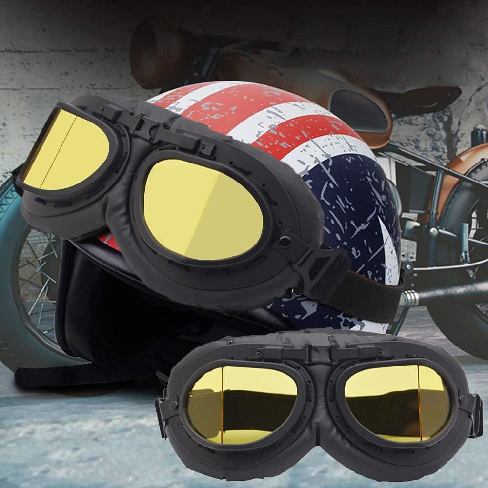 Paquete de 2 Gafas Vintage Peicees para Motocicleta y Ciclismo