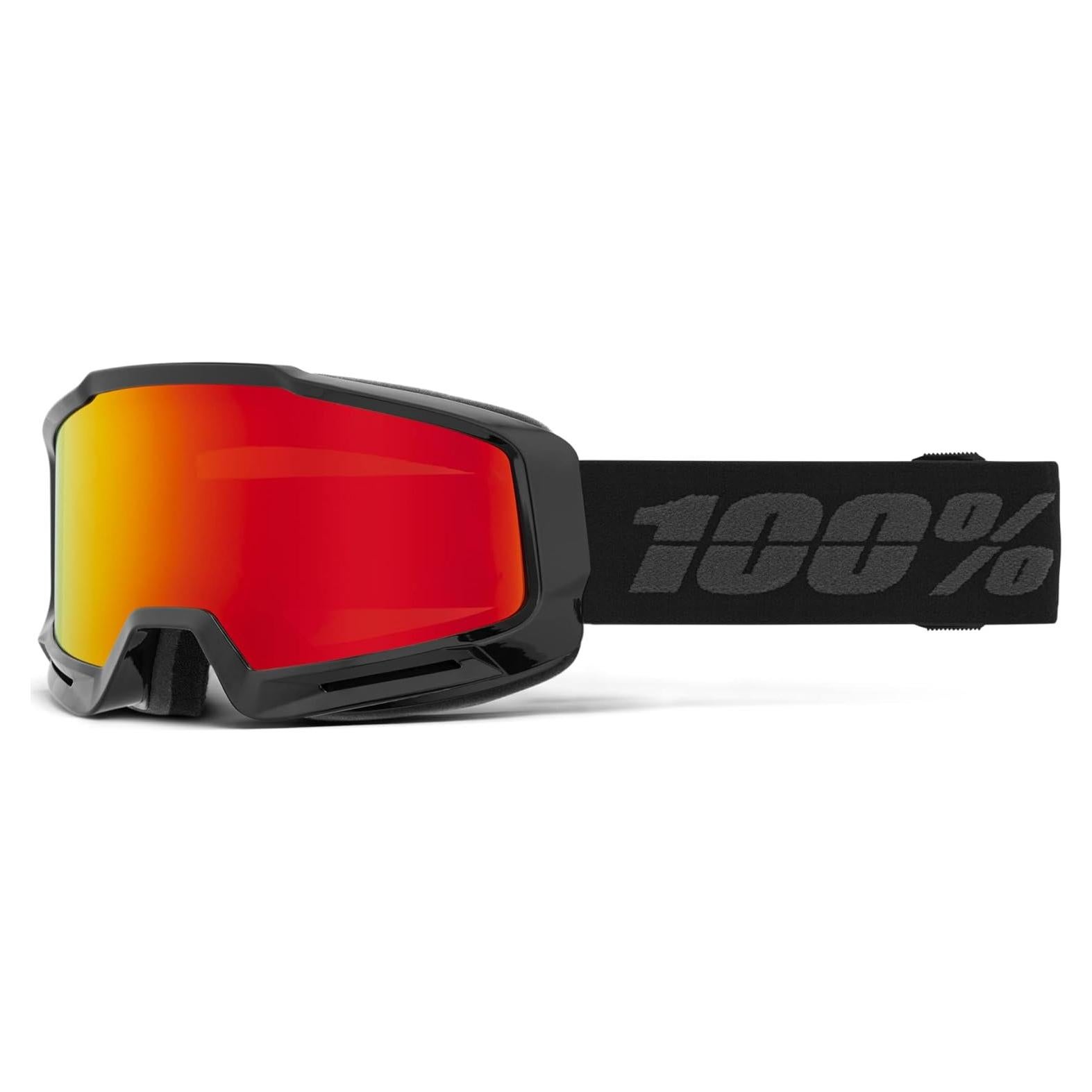 Gafas de Protección HiPER 100% Okan - Lente Roja Espejo