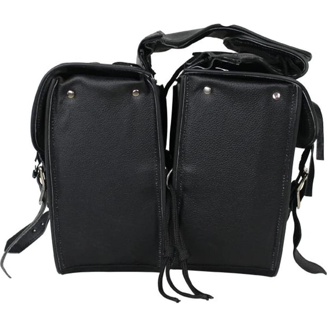 Bolsas de Sillón GARGOYLE BELLS de Cuero para Motocicleta 25L