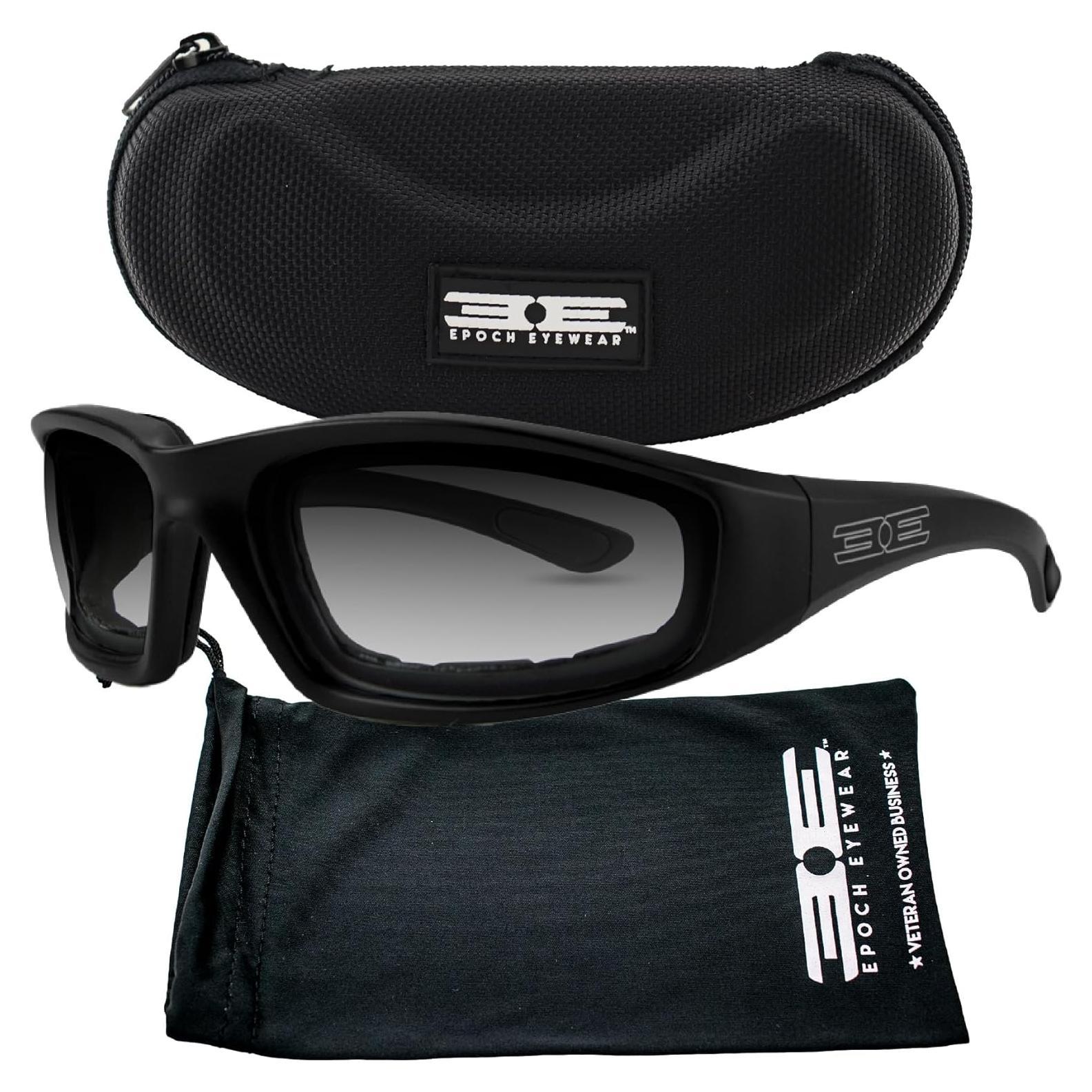 Gafas de sol fotocromáticas Epoch Eyewear con estuche y bolsa