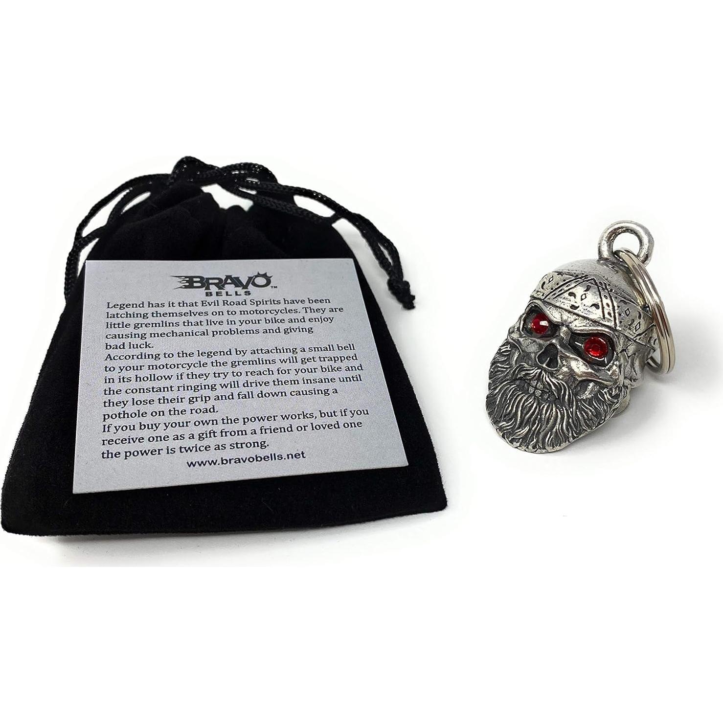 Campana de Calavera Bravo Bells - Accesorio Motociclista