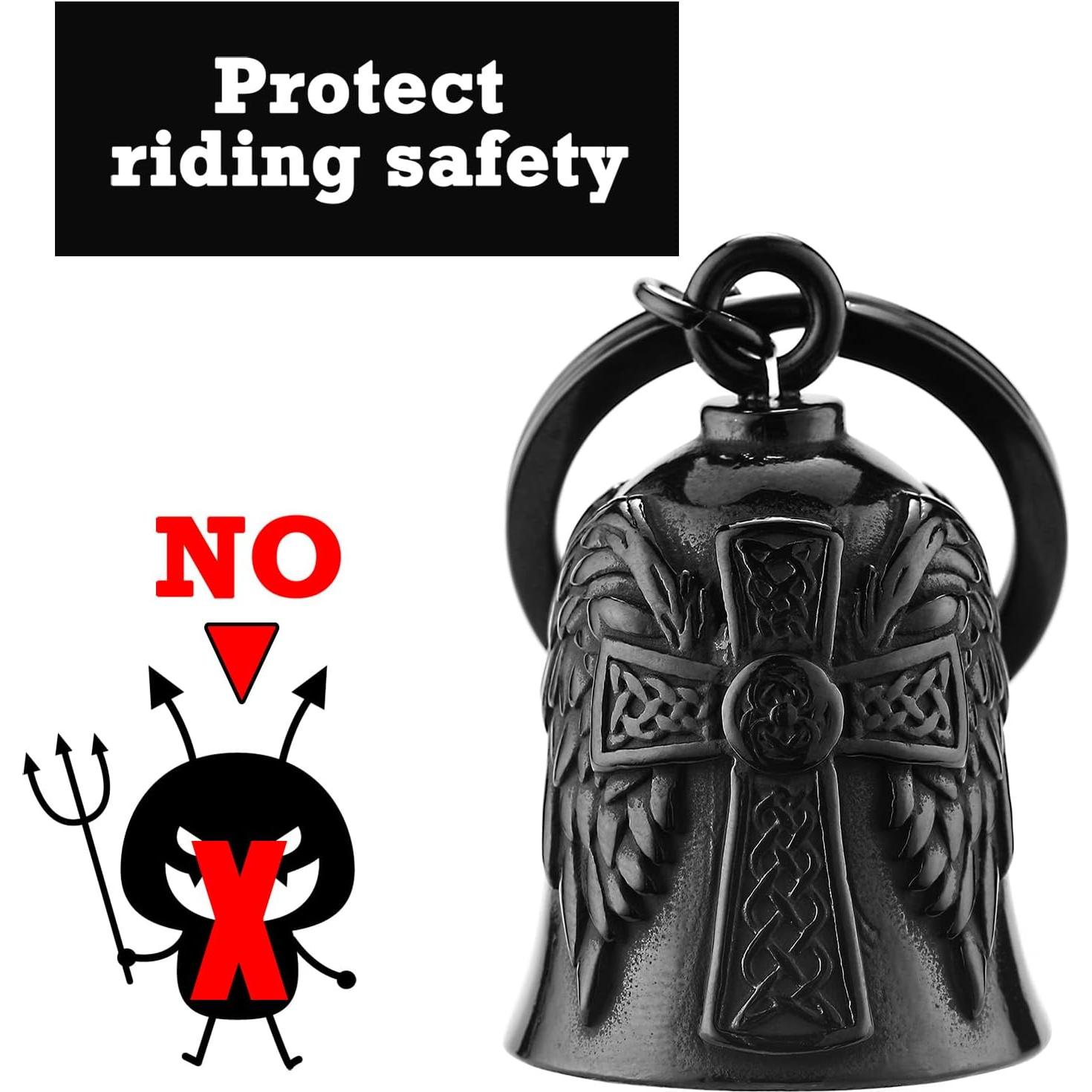 Campana de Motocicleta 3D CYZBTBl - Accesorio de Seguridad Unisex