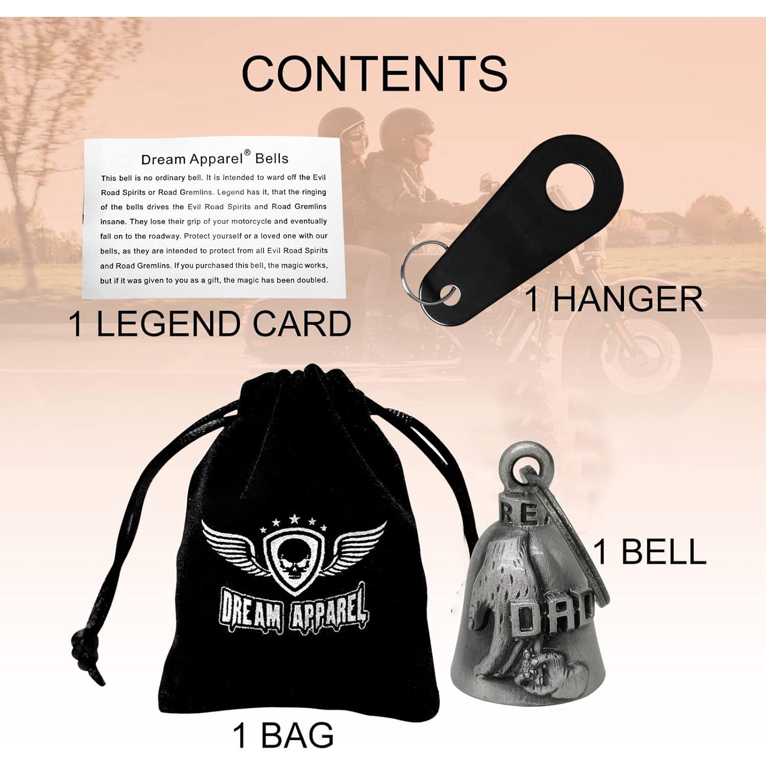 Campana de Motocicleta Dream Apparel 3D Aleación de Magnesio