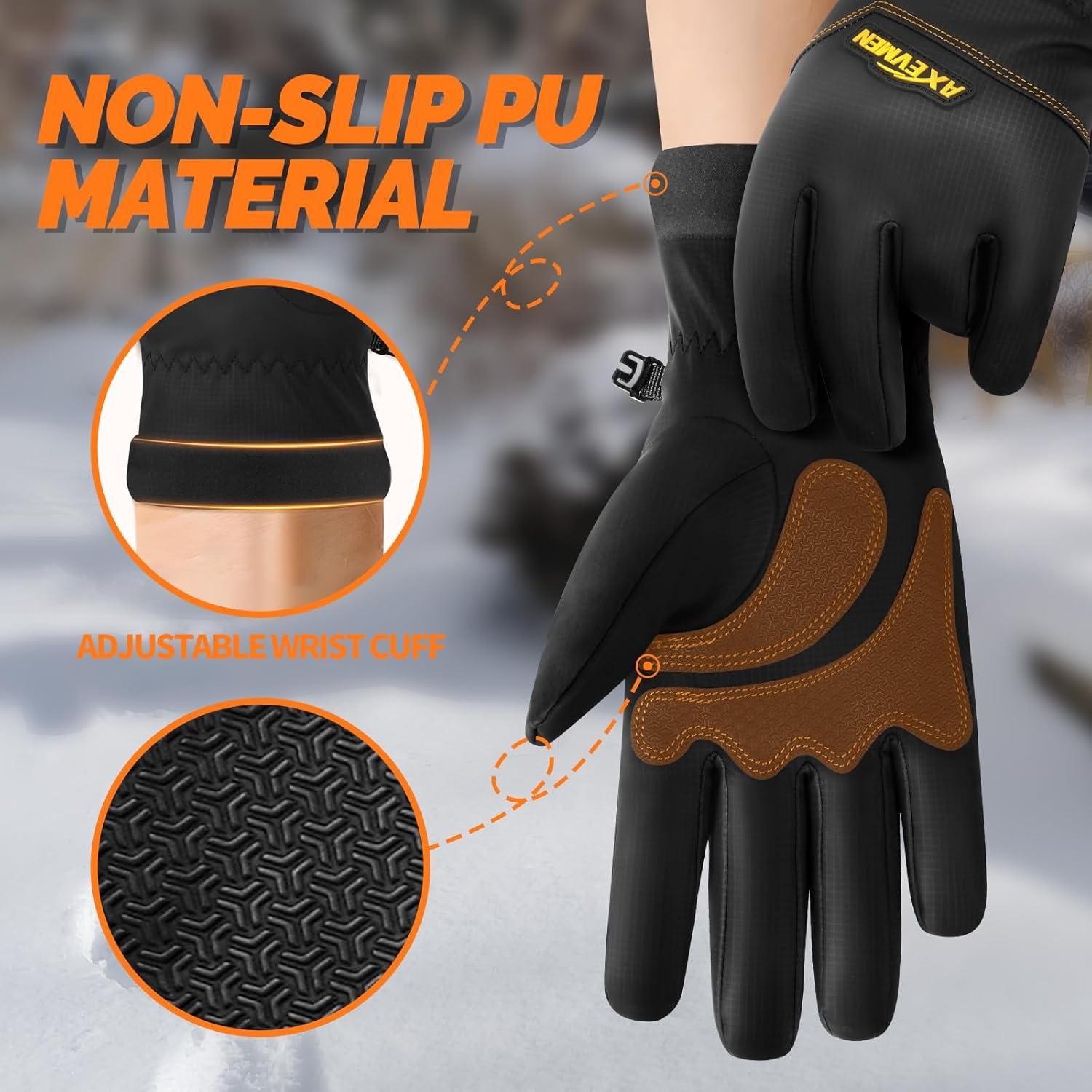 Guantes de Invierno Impermeables Térmicos para Hombres y Mujeres