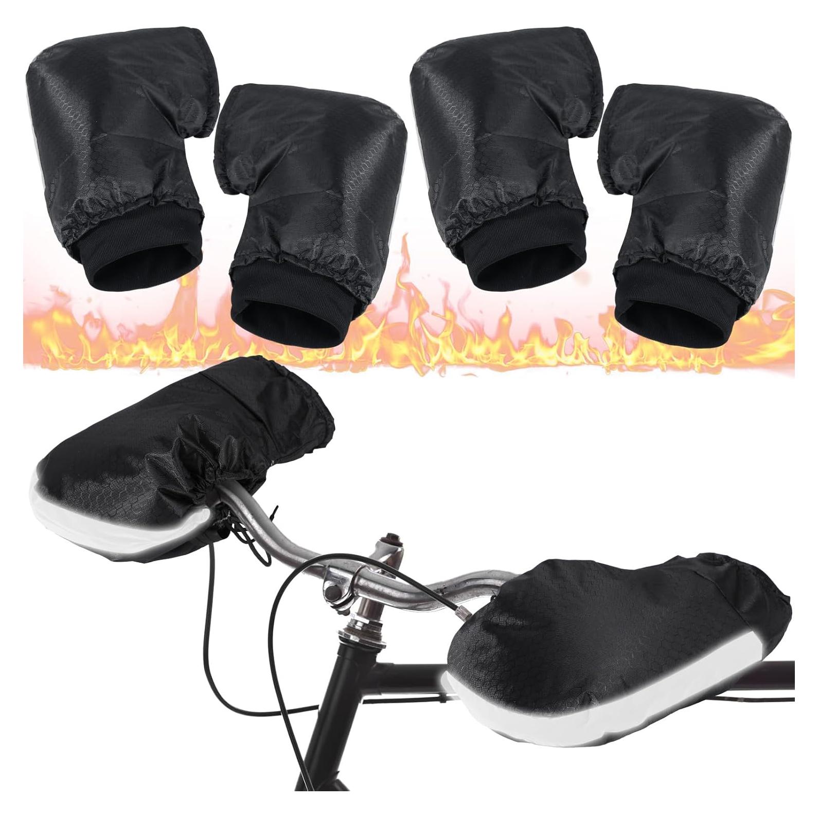 Guantes de Manillar de Invierno Geyoga para Bicicleta 1 Par