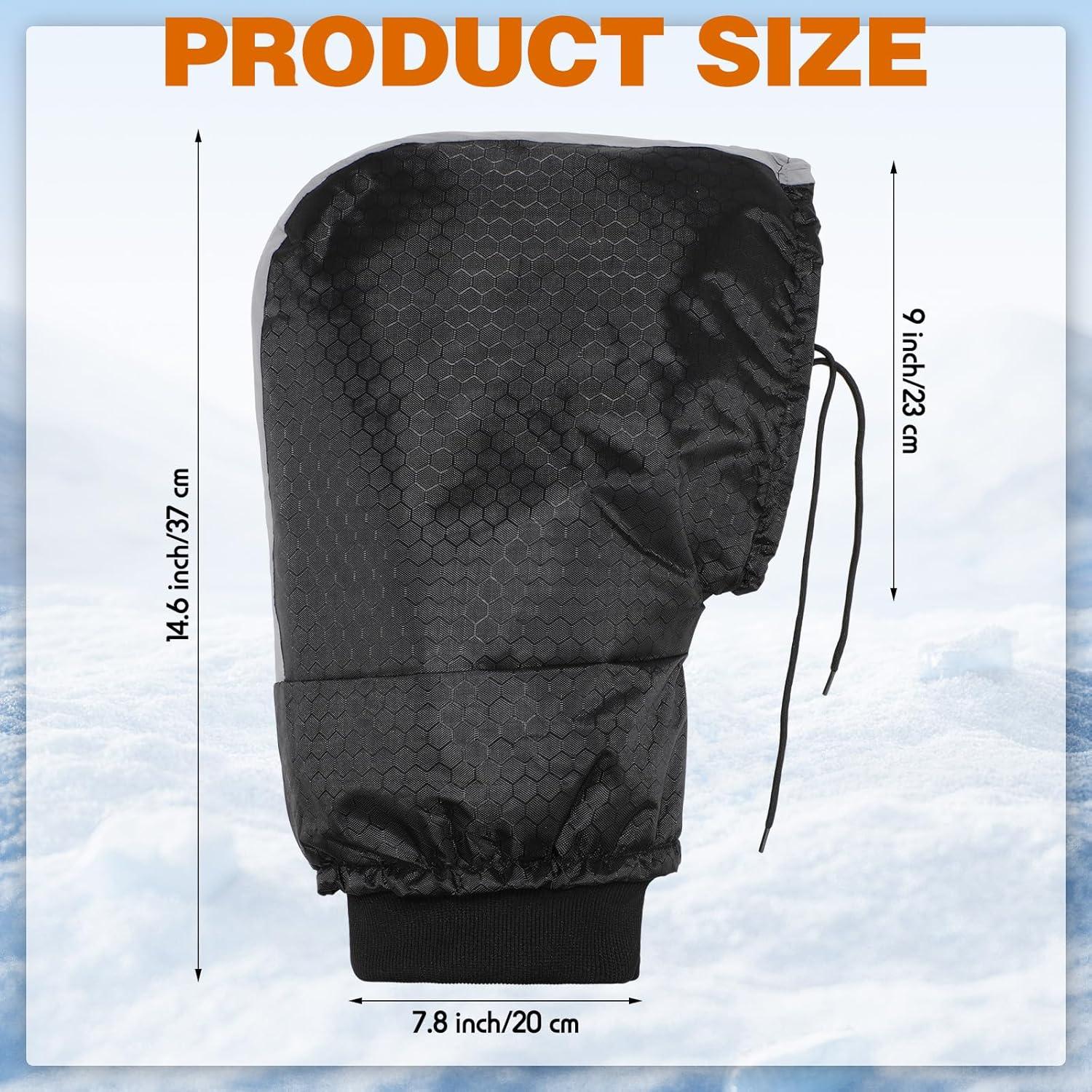 Guantes de Manillar de Invierno Geyoga para Bicicleta 1 Par